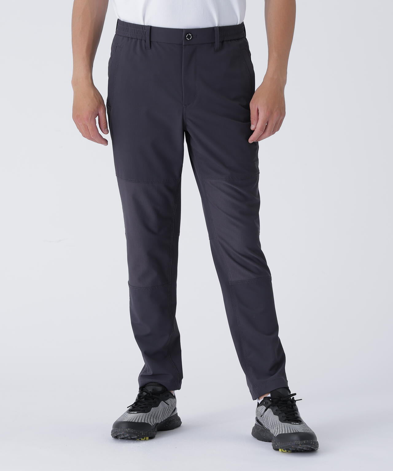 【PING APPAREL】ダブルフェイスヒザ切替テーパードパンツ ＜PERFORMANCE＞ (MENS)