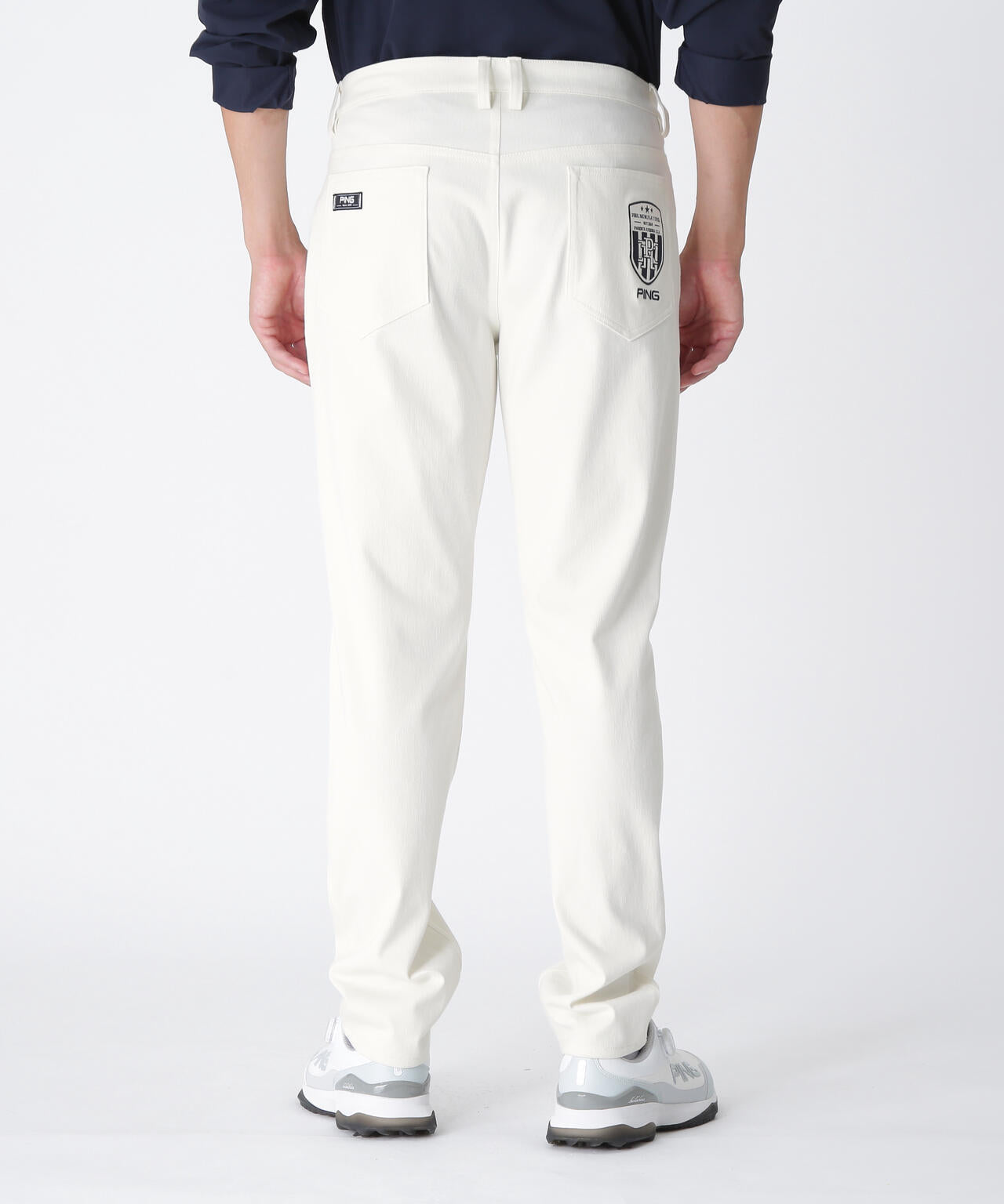 【PING APPAREL】全方向ストレッチTCツイル5ポケットストレートパンツ ＜NATIVE＞ (MENS)