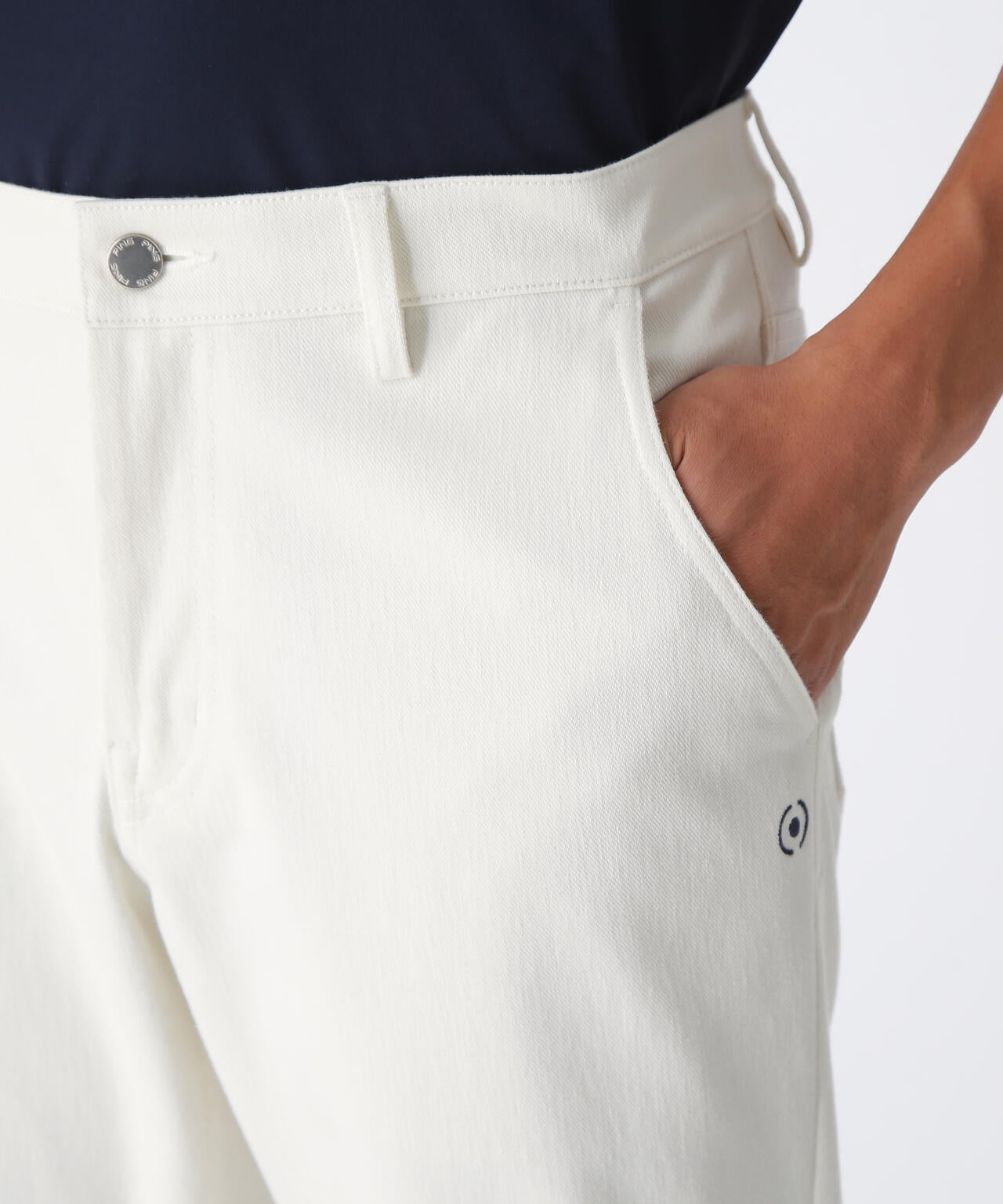 PING APPAREL】全方向ストレッチTCツイル5ポケットストレートパンツ