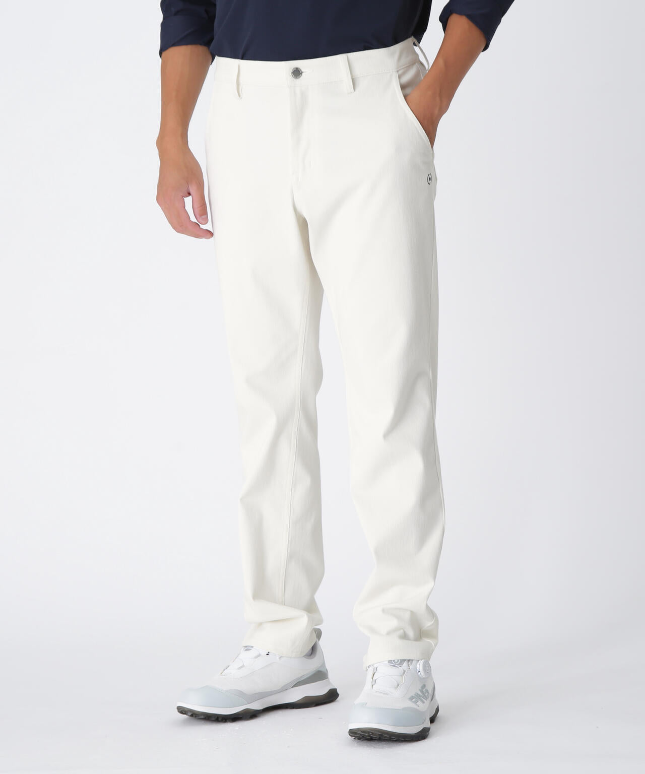 【PING APPAREL】全方向ストレッチTCツイル5ポケットストレートパンツ ＜NATIVE＞ (MENS)