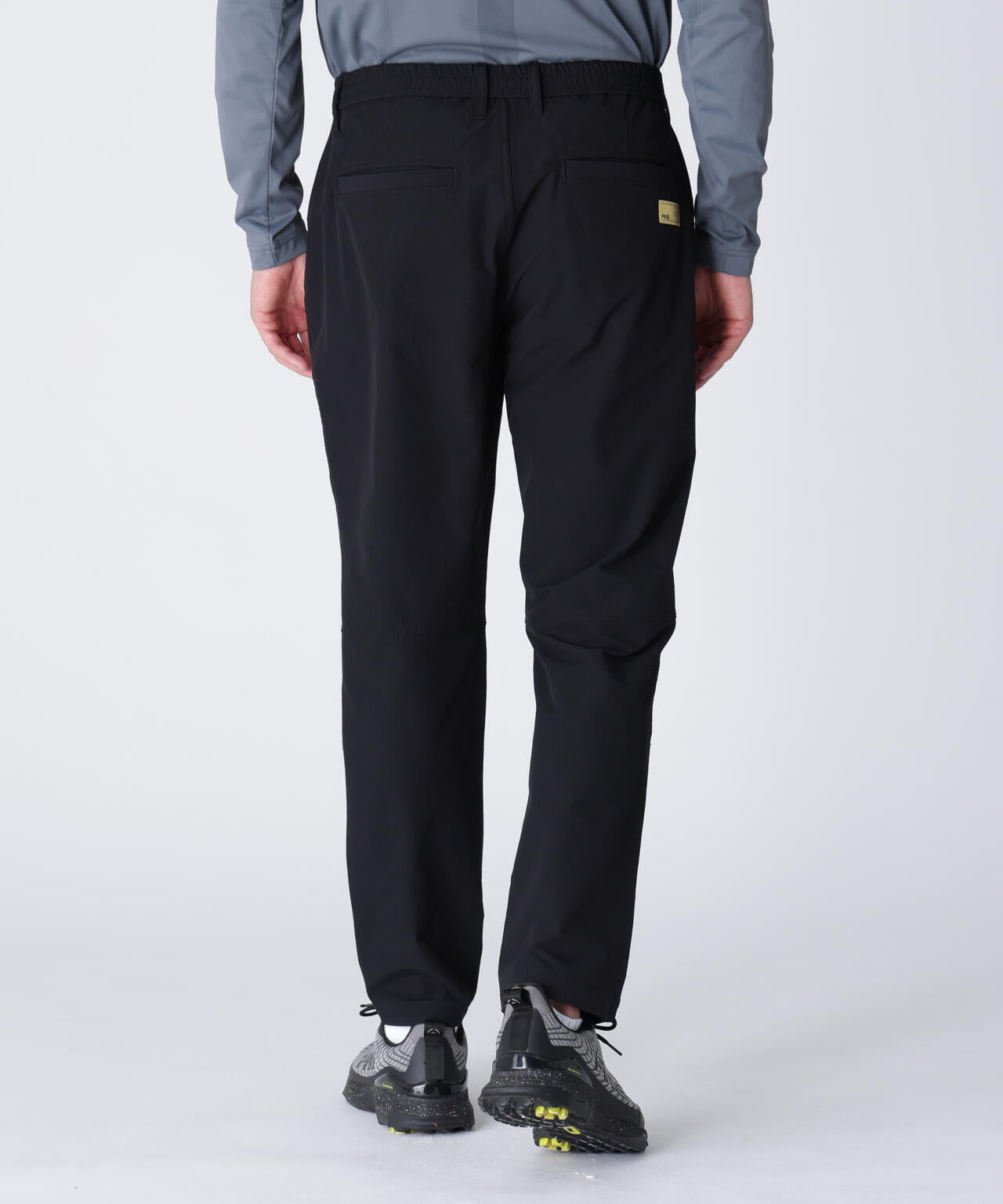 【PING APPAREL】全方向ストレッチ ダブルフェイスヒザ切替テーパードパンツ ＜GOLD＞ (MENS)