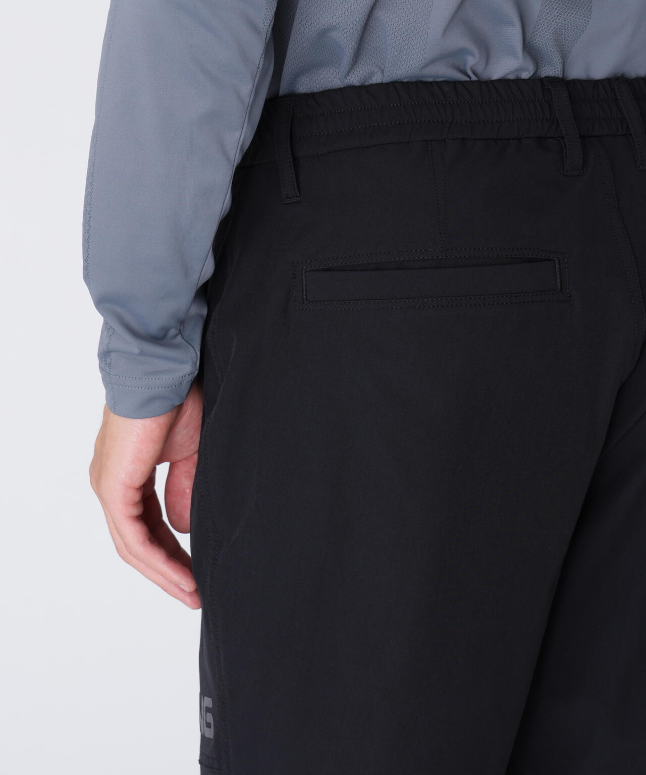 【PING APPAREL】全方向ストレッチ ダブルフェイスヒザ切替テーパードパンツ ＜GOLD＞ (MENS)