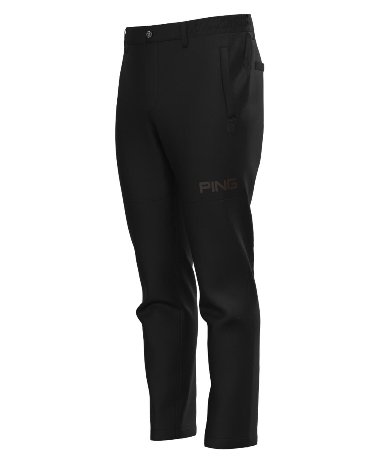 【PING APPAREL】全方向ストレッチ ダブルフェイスヒザ切替テーパードパンツ ＜GOLD＞ (MENS)