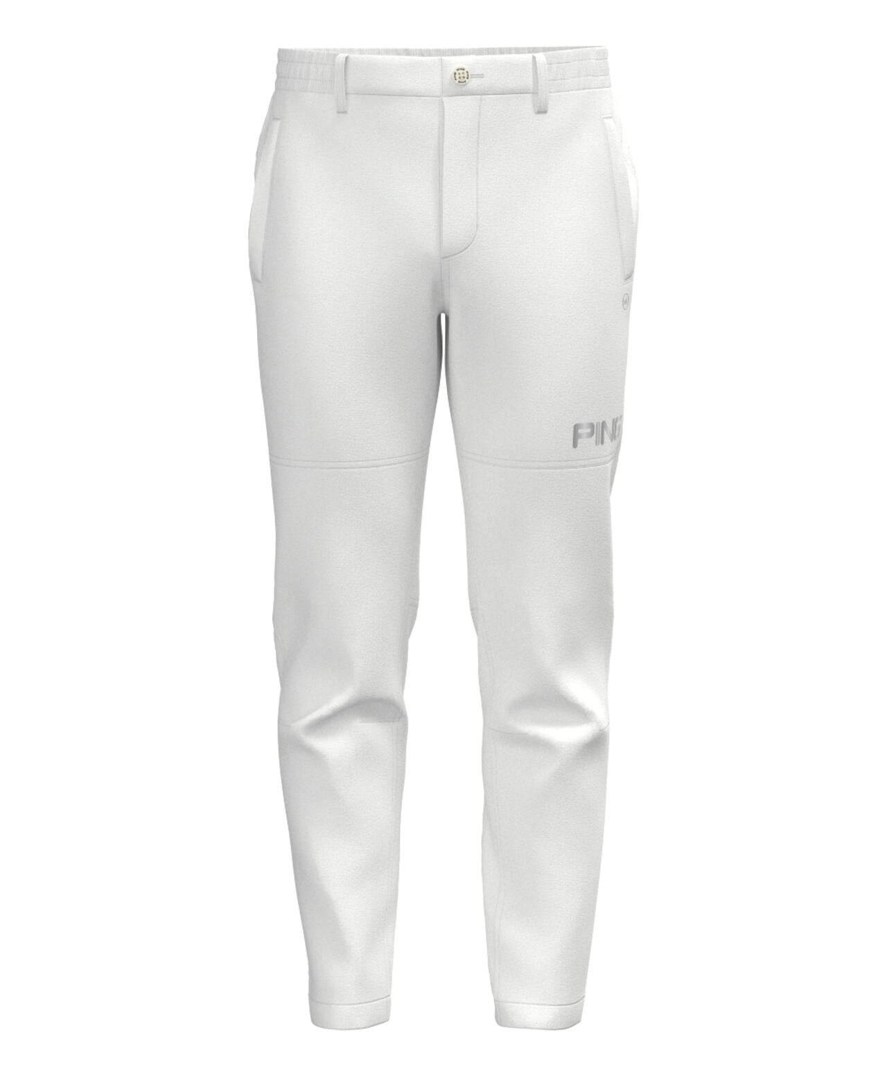 【PING APPAREL】全方向ストレッチ ダブルフェイスヒザ切替テーパードパンツ ＜GOLD＞ (MENS)