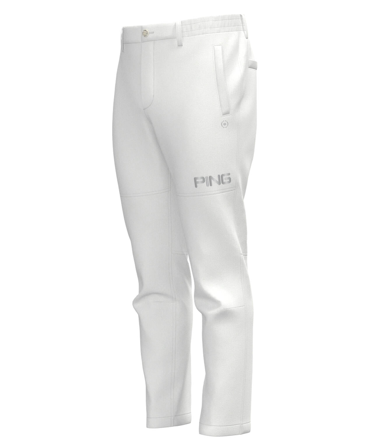 【PING APPAREL】全方向ストレッチ ダブルフェイスヒザ切替テーパードパンツ ＜GOLD＞ (MENS)