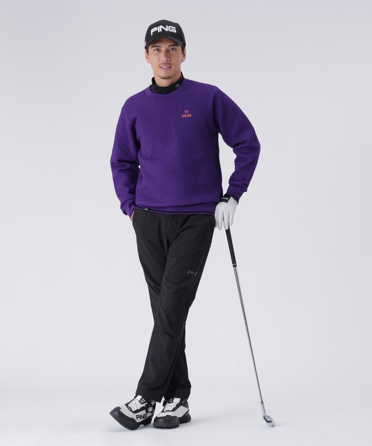 【PING APPAREL】全方向ストレッチ コーデュラテーパードパンツ ＜PERFORMANCE＞ (MENS)