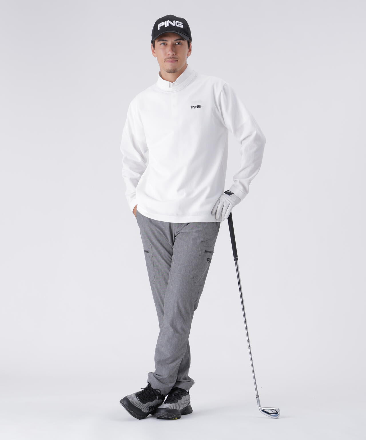 【PING APPAREL】全方向ストレッチ サイドポケットテーパードパンツ ＜PERFORMANCE＞ (MENS)
