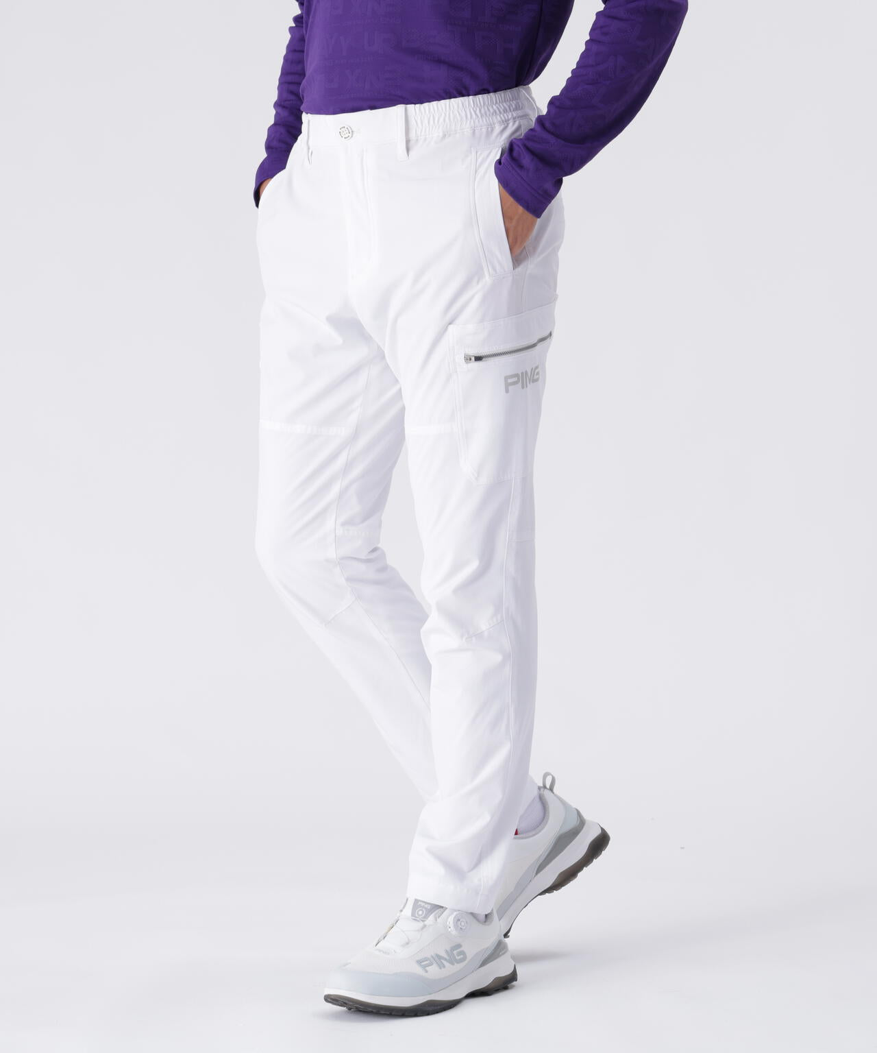 【PING APPAREL】全方向ストレッチ サイドポケットテーパードパンツ ＜PERFORMANCE＞ (MENS)