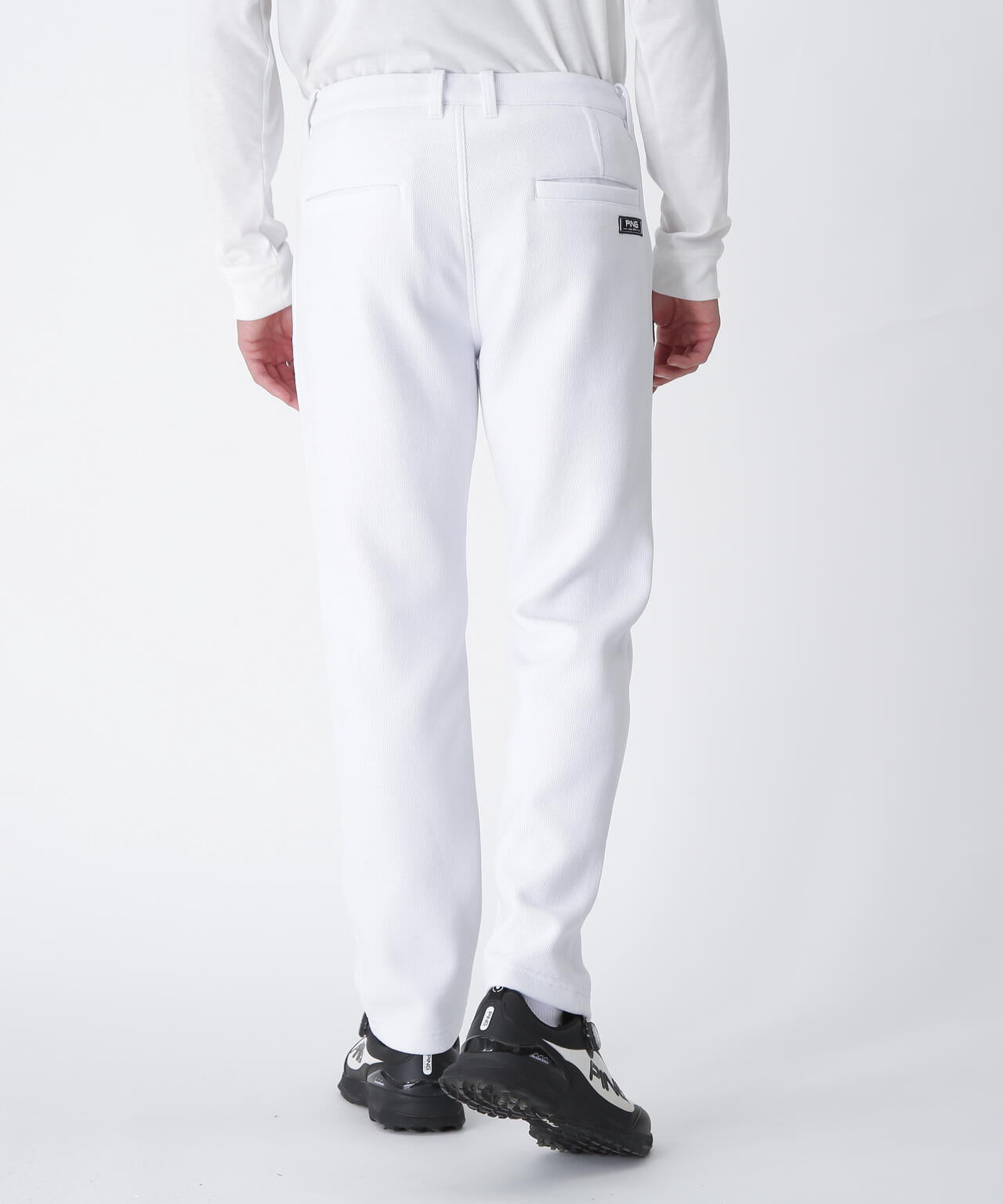 【PING APPAREL】全方向ストレッチ ニットコーデュロイテーパードパンツ ＜NATIVE＞ (MENS)