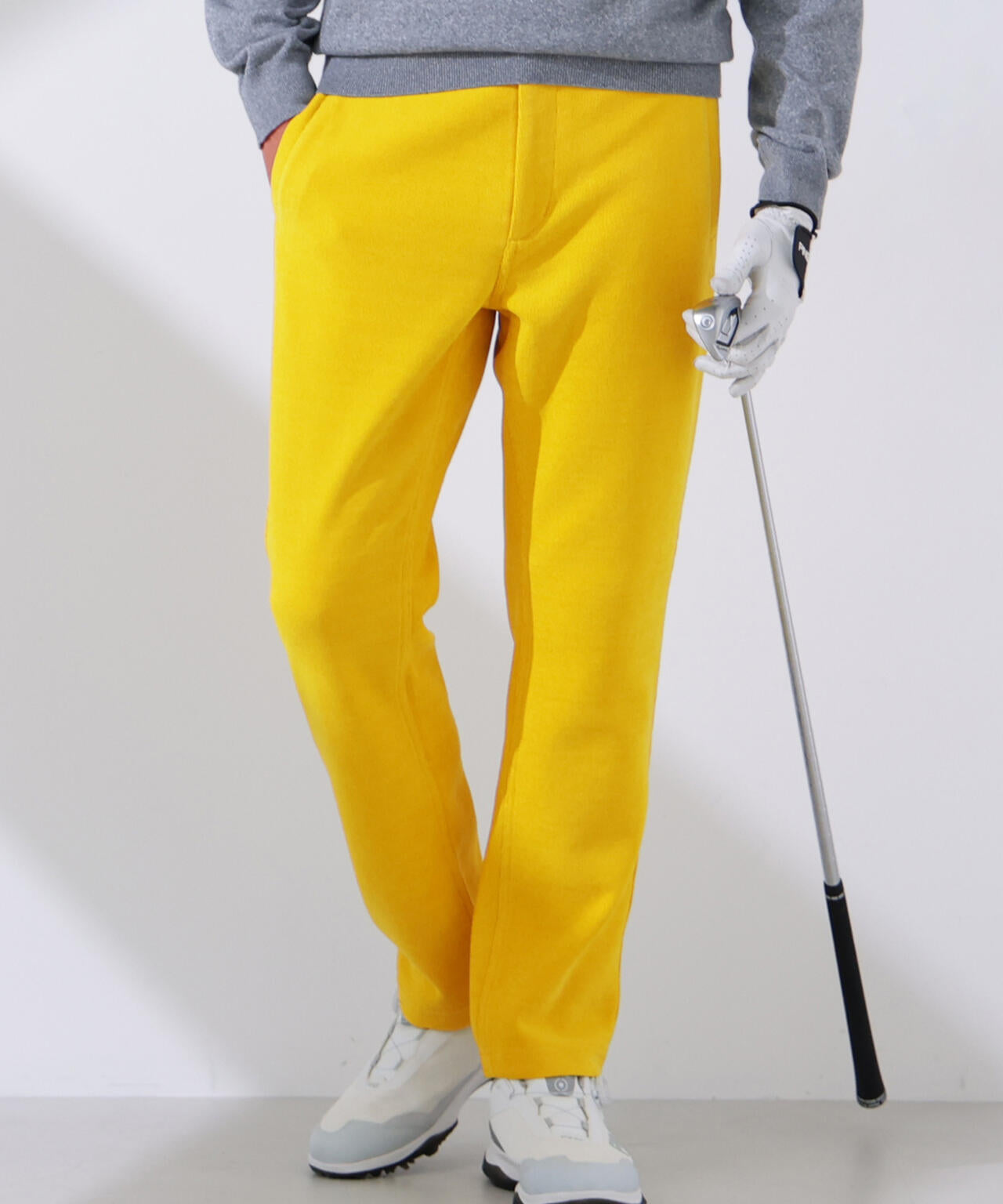 【PING APPAREL】全方向ストレッチ ニットコーデュロイテーパードパンツ ＜NATIVE＞ (MENS)