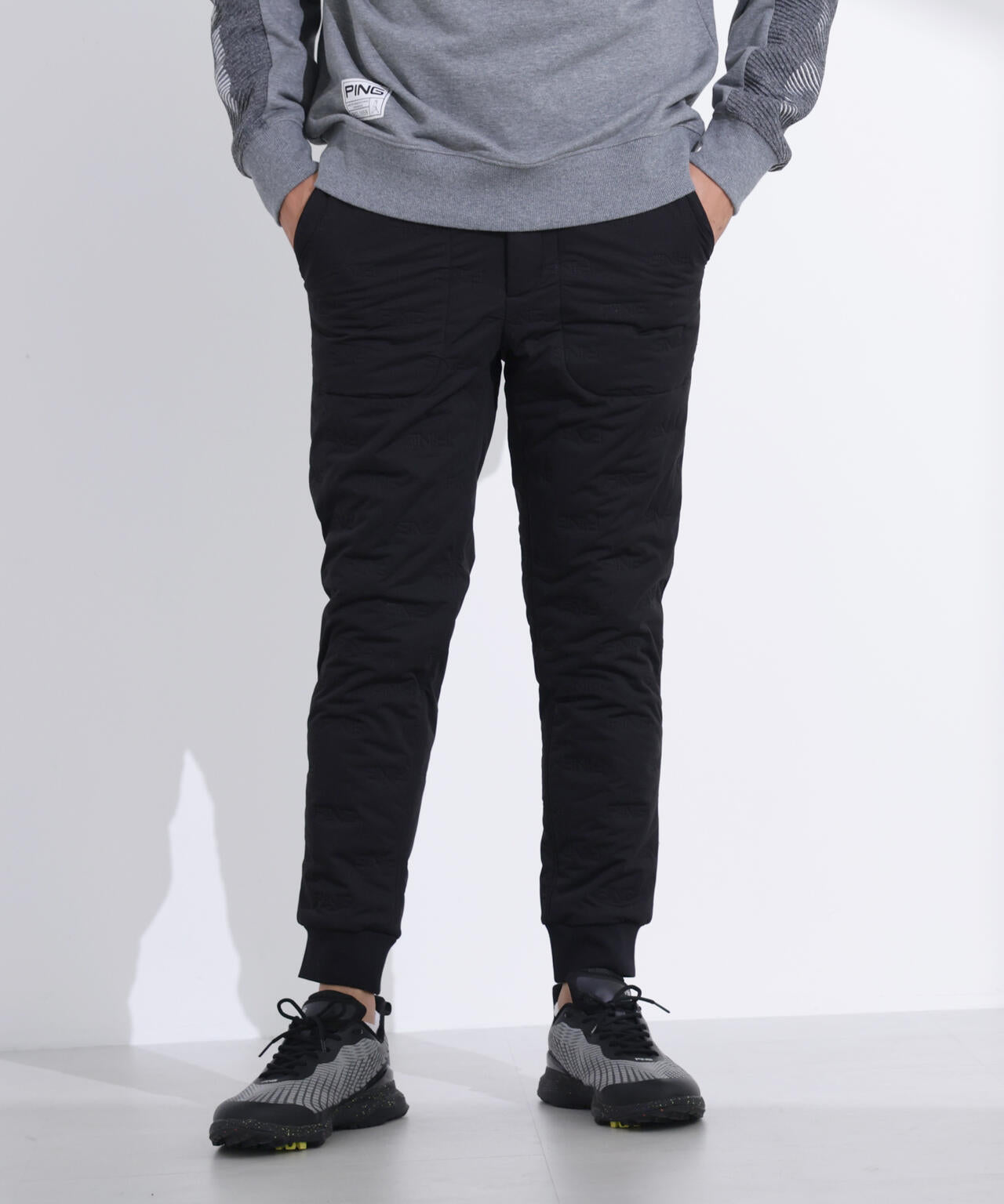 ✨美品✨ブリーフィング ベーシックウォームパンツ S メタルロゴ 丸カン Dカン PING APPAREL】ピンソニックキルト/ダンボール ハイブリット