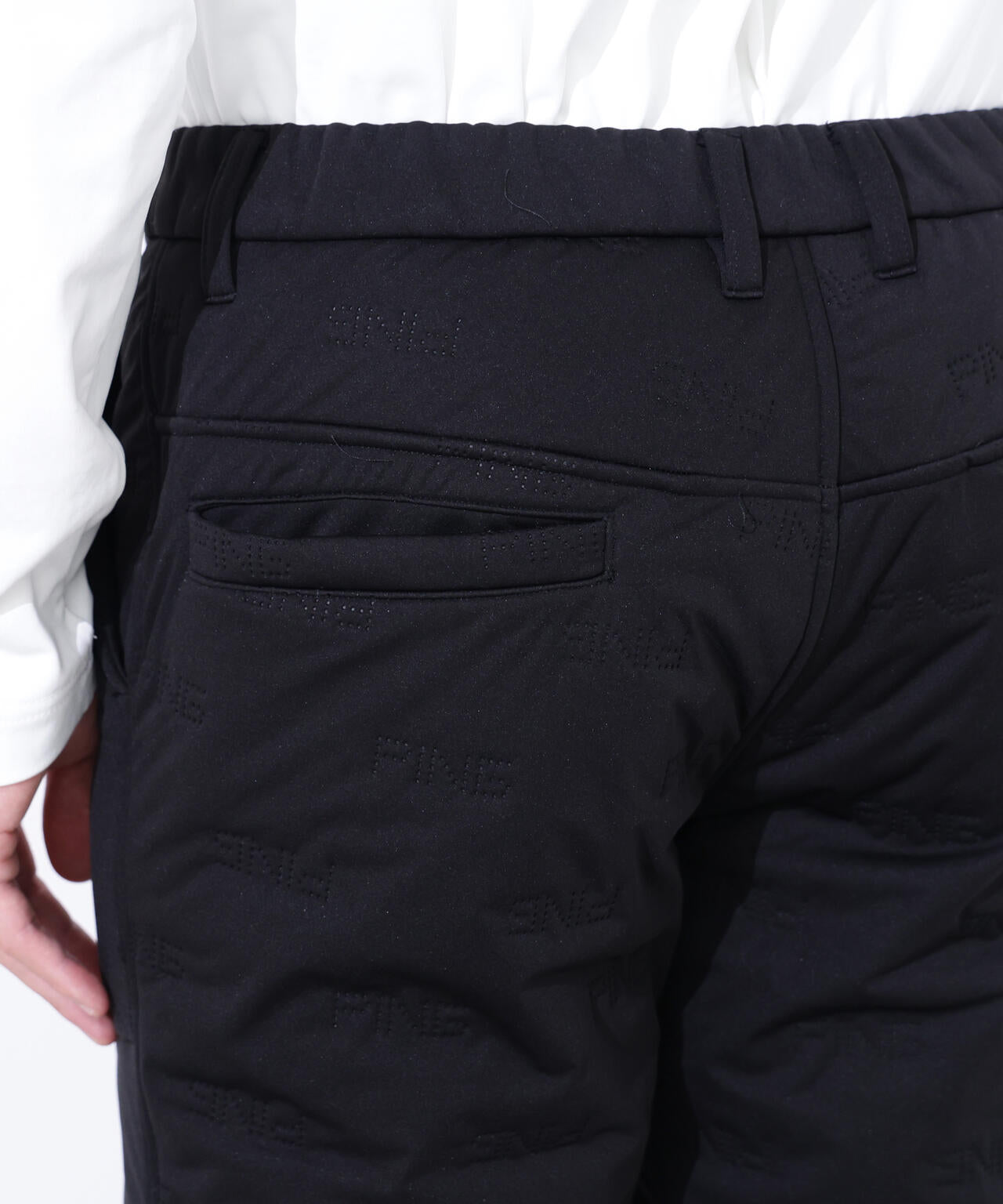 PING APPAREL】ピンソニックキルト/ダンボール ハイブリットジョガー