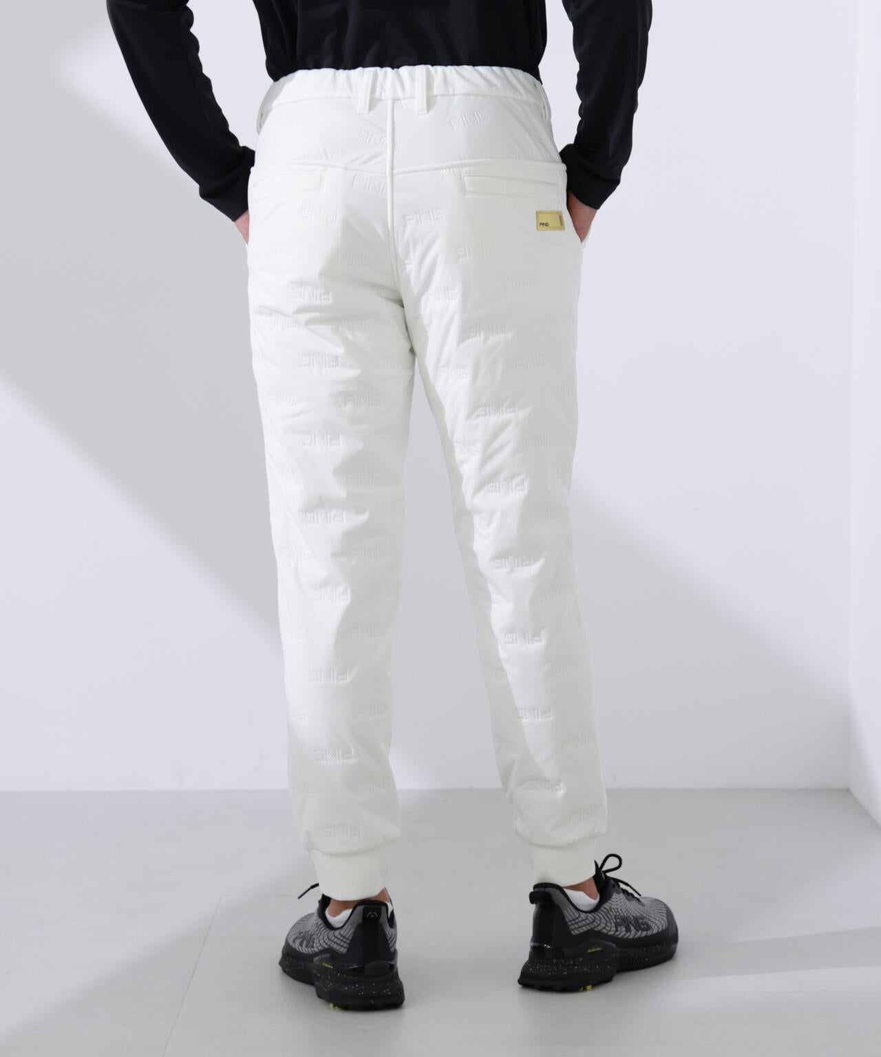 PING APPAREL】ピンソニックキルト/ダンボール ハイブリットジョガー