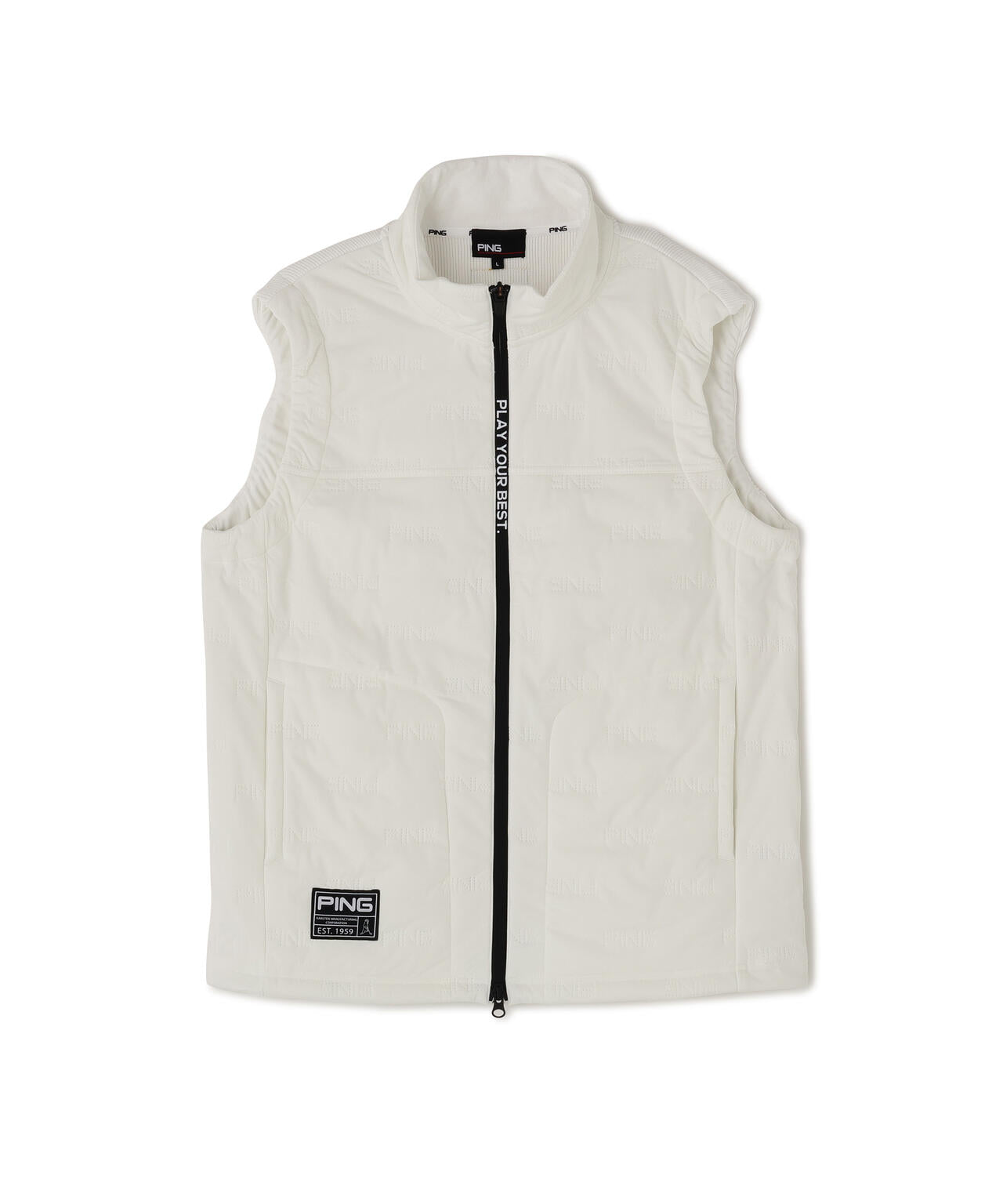 【PING APPAREL】ピンソニックハイブリットベスト ＜GOLD＞ (MENS)