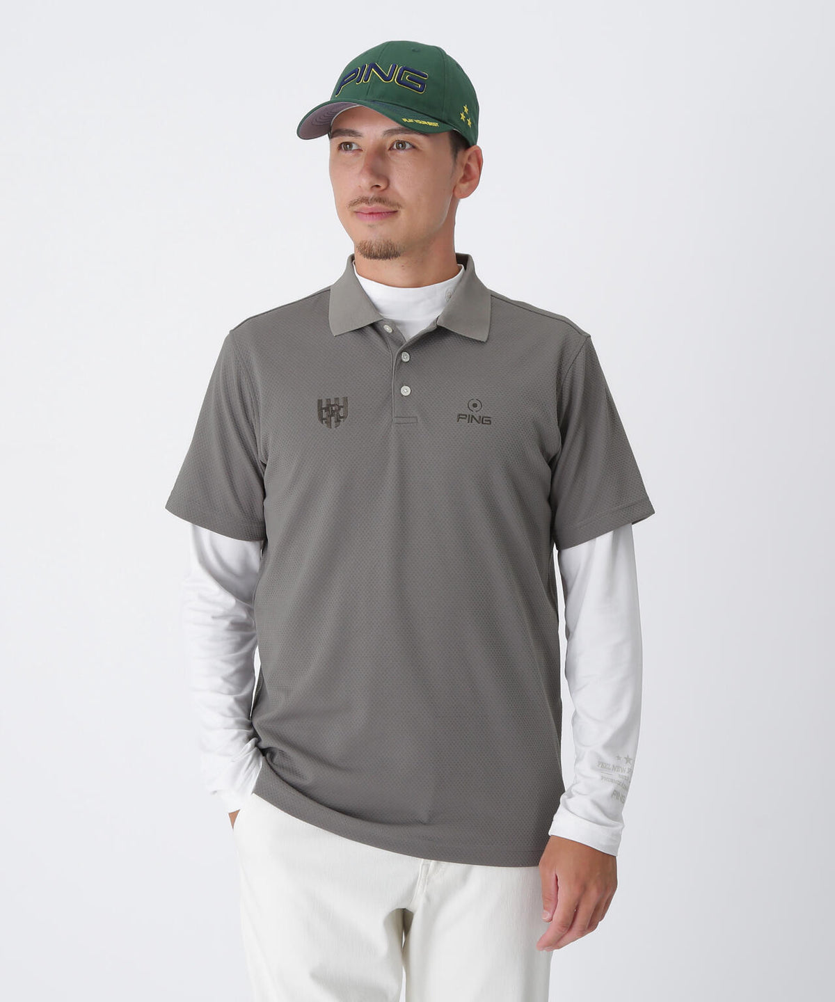 【PING APPAREL】鬼カノコレイヤードツインセット ＜NATIVE＞ (MENS)