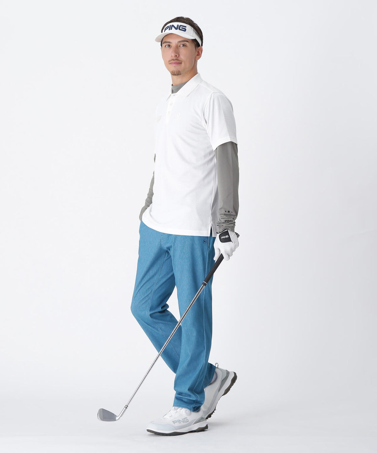 【PING APPAREL】鬼カノコレイヤードツインセット ＜NATIVE＞ (MENS)