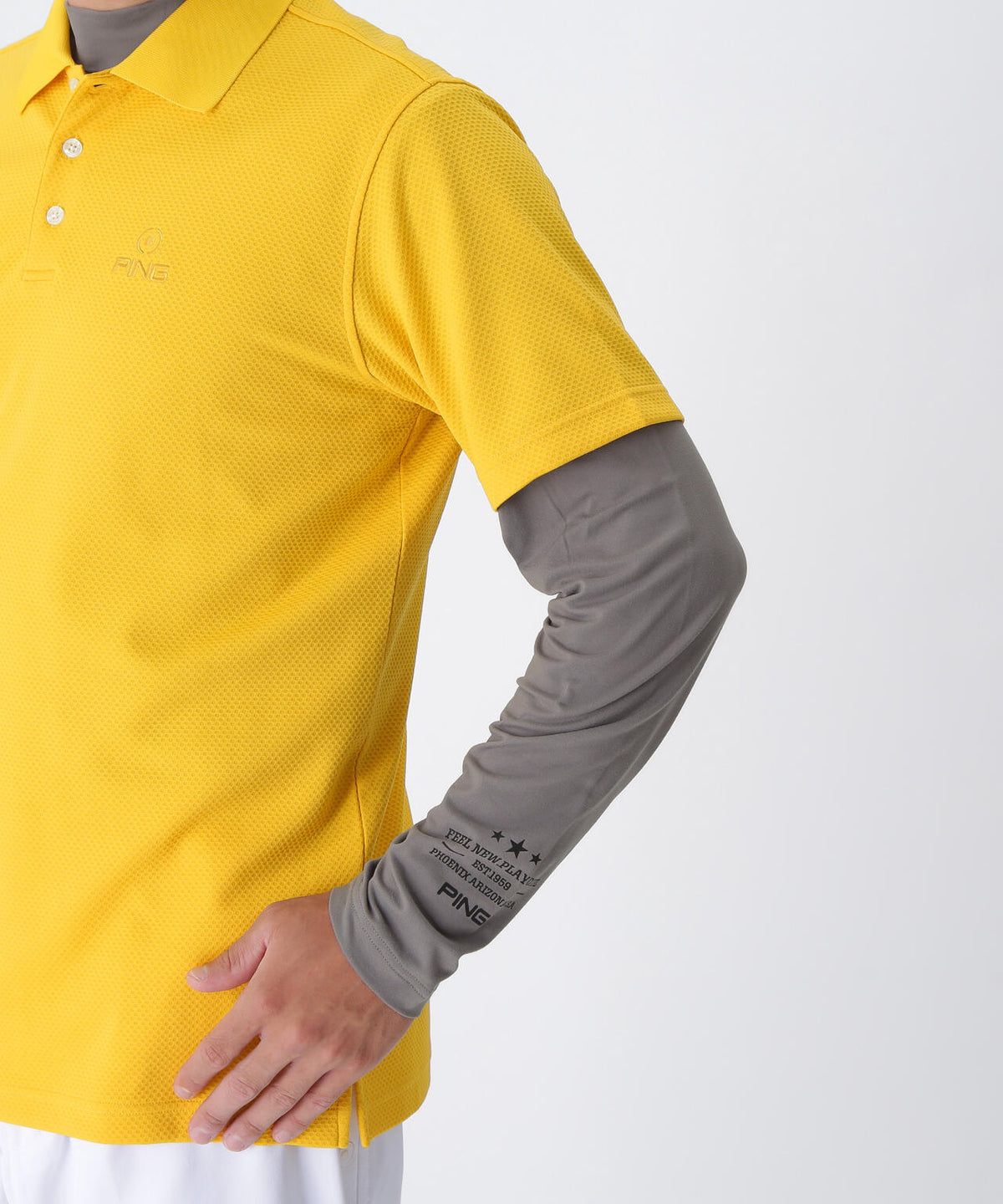 【PING APPAREL】鬼カノコレイヤードツインセット ＜NATIVE＞ (MENS)