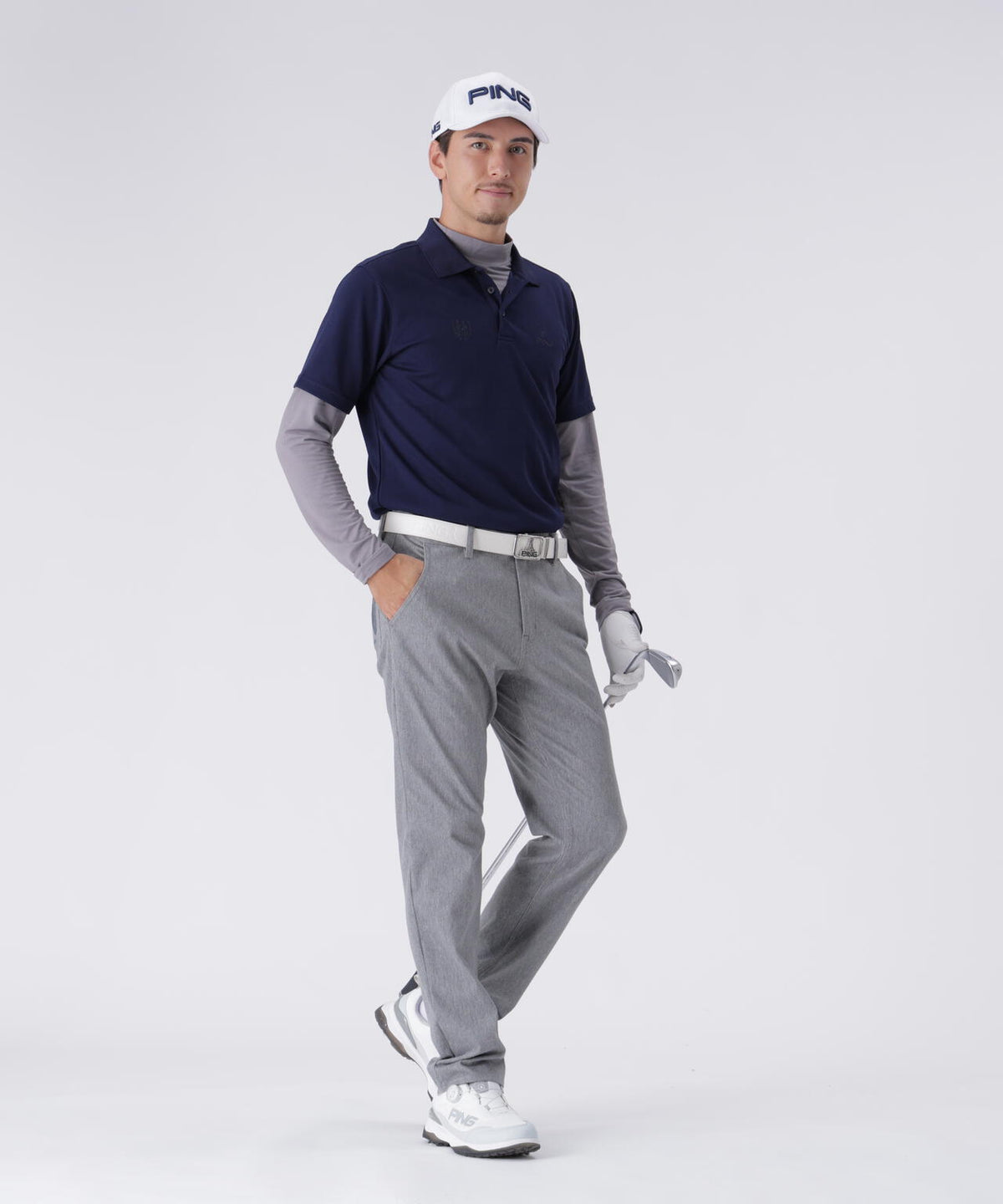 【PING APPAREL】鬼カノコレイヤードツインセット ＜NATIVE＞ (MENS)