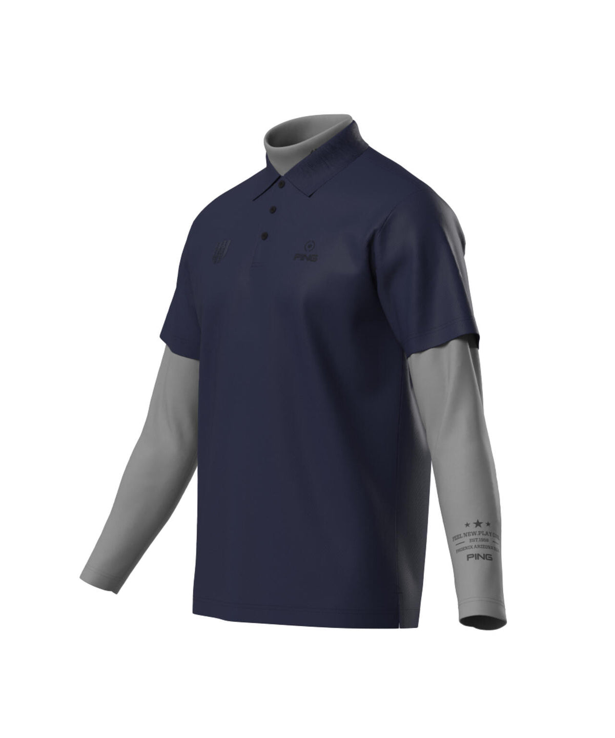 【PING APPAREL】鬼カノコレイヤードツインセット ＜NATIVE＞ (MENS)