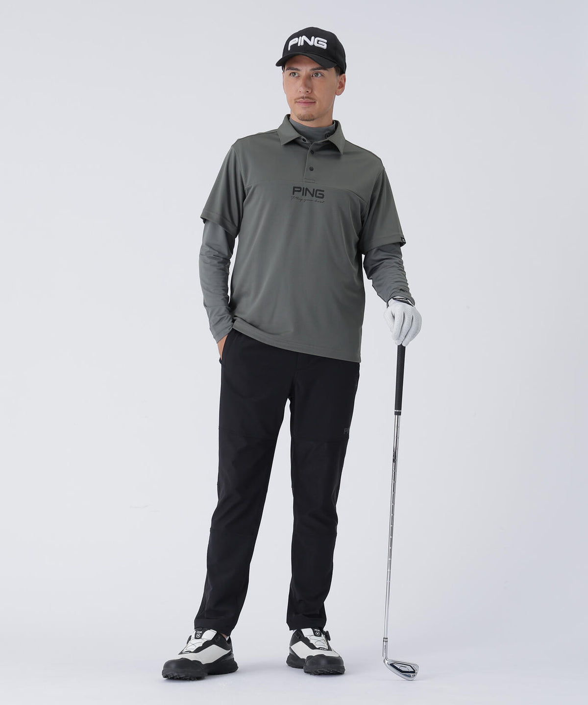 【PING APPAREL】レイヤードツインセット ＜PERFORMANCE＞ (MENS)