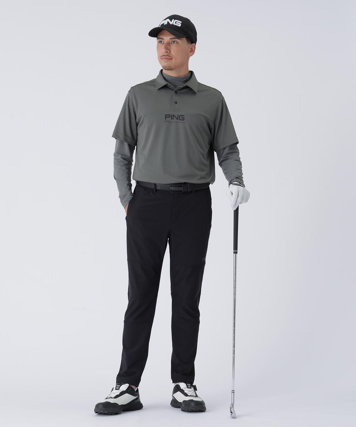 【PING APPAREL】レイヤードツインセット ＜PERFORMANCE＞ (MENS)