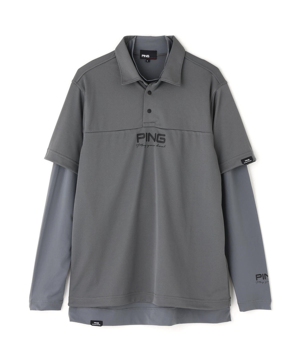 【PING APPAREL】レイヤードツインセット ＜PERFORMANCE＞ (MENS)