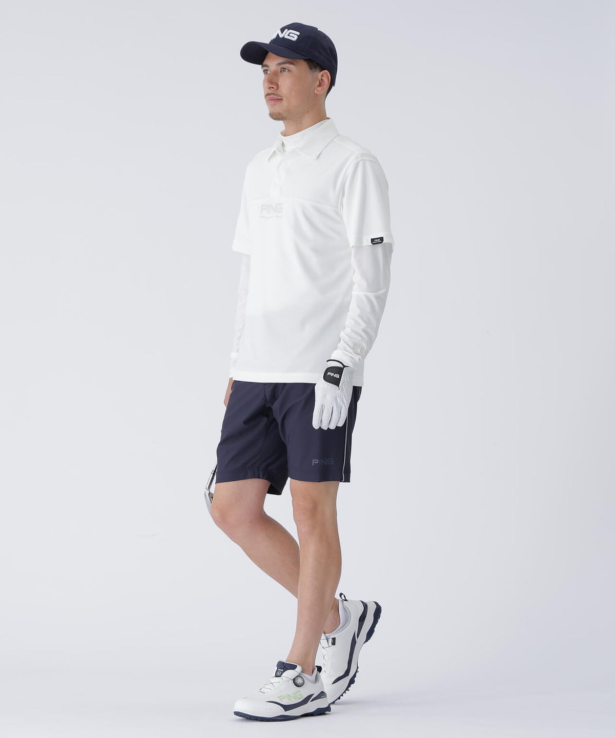 【PING APPAREL】レイヤードツインセット ＜PERFORMANCE＞ (MENS)