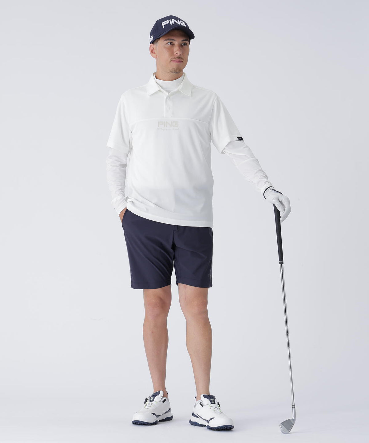 【PING APPAREL】レイヤードツインセット ＜PERFORMANCE＞ (MENS)