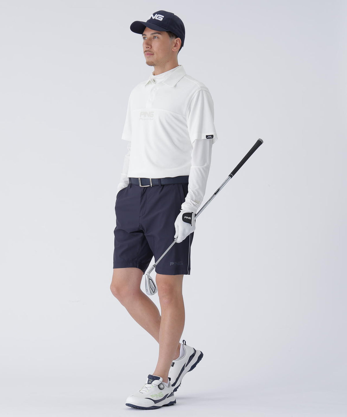 【PING APPAREL】レイヤードツインセット ＜PERFORMANCE＞ (MENS)