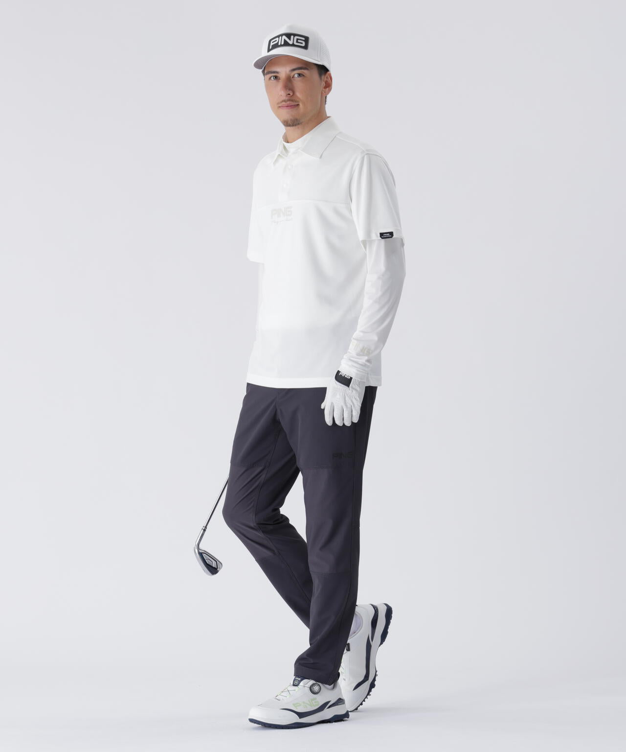 PING 高機能ツインレイヤードストレッチブルゾンセット　サイズM【未使用】 セール・アウトレット】ツインレイヤードアウター(アウター(ブルゾン