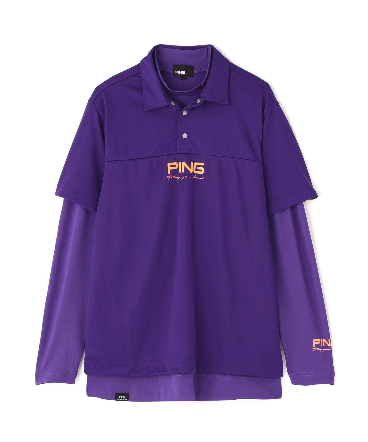【PING APPAREL】レイヤードツインセット ＜PERFORMANCE＞ (MENS)