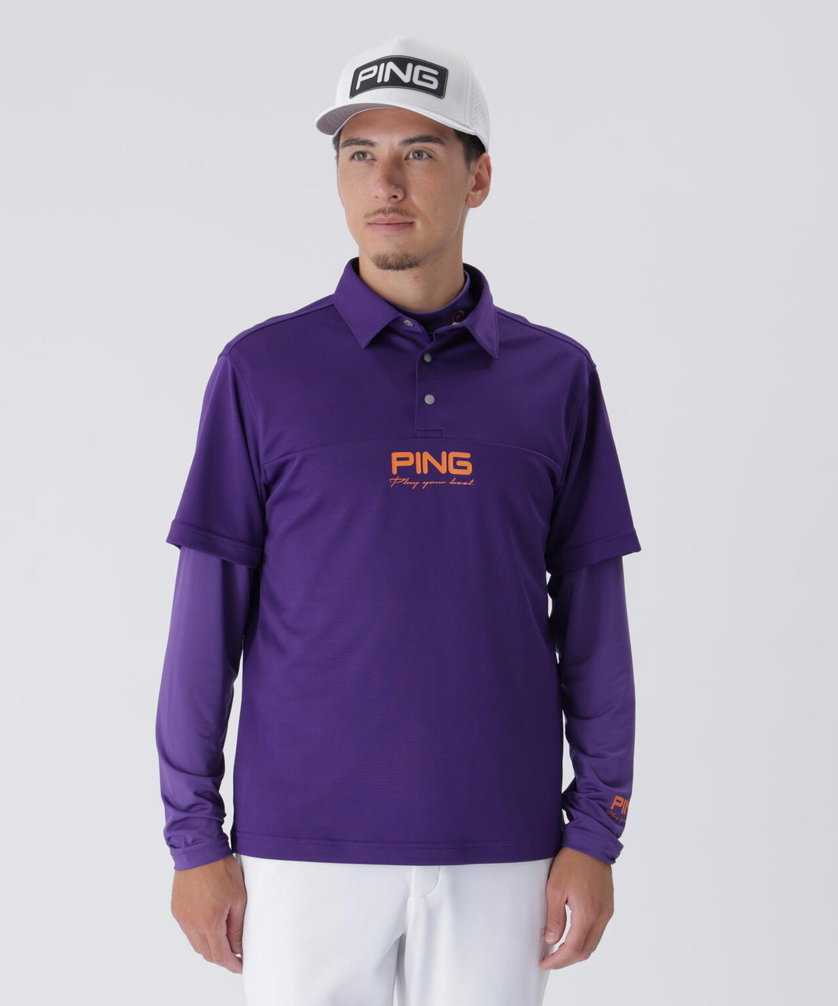 【PING APPAREL】レイヤードツインセット ＜PERFORMANCE＞ (MENS)