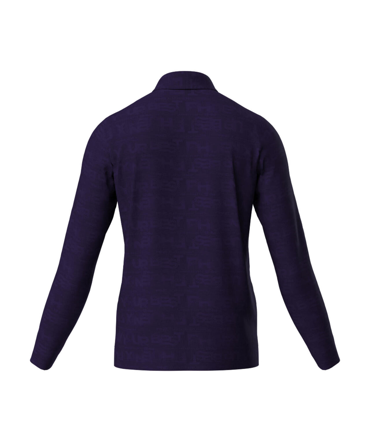 【PING APPAREL】凸凹PLAYロゴジャカード長袖ポロシャツ ＜PERFORMANCE＞ (MENS)