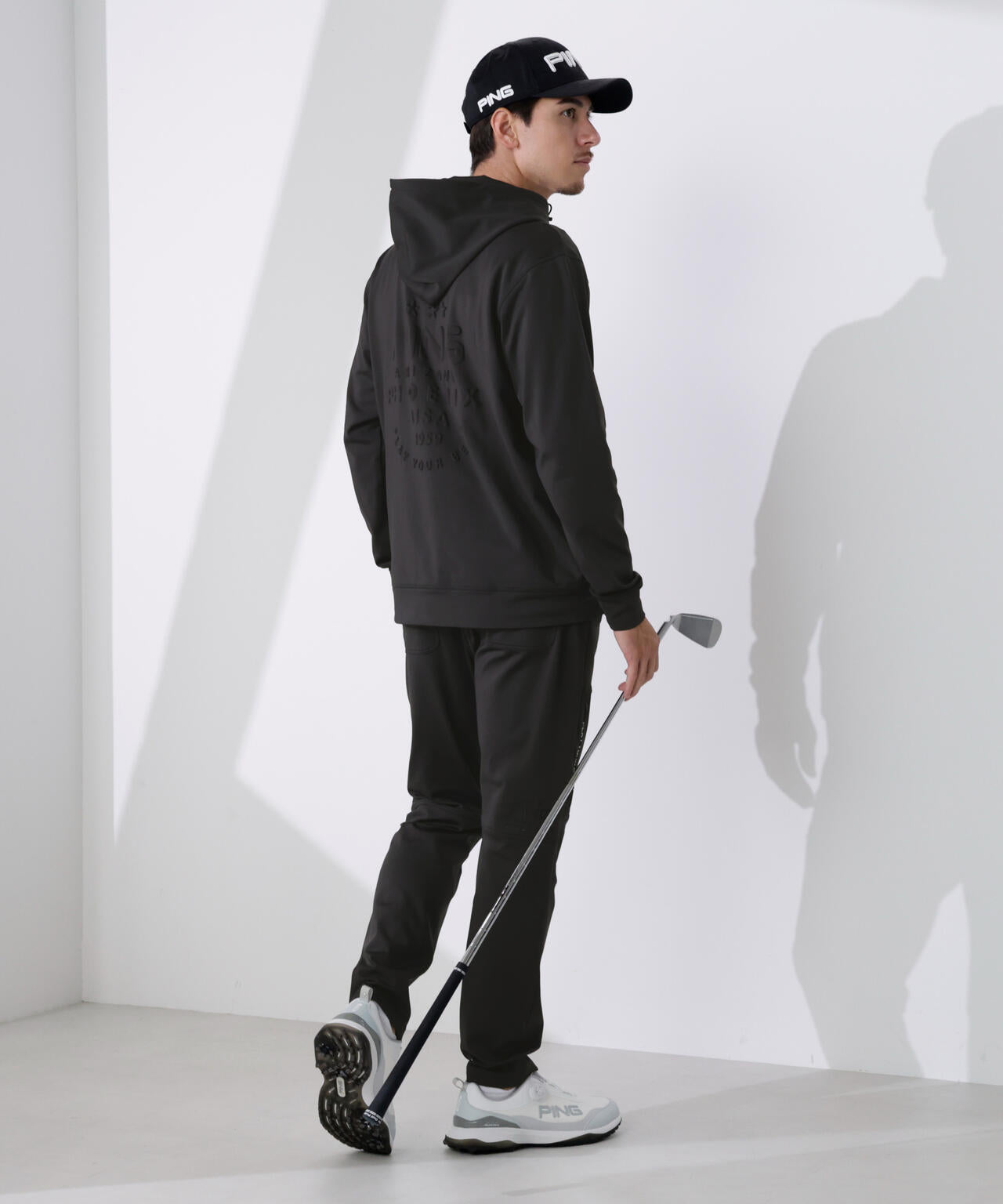 【PING APPAREL】ダンボールニットフルジップスウェットフーディ ＜PERFORMANCE＞ (MENS)
