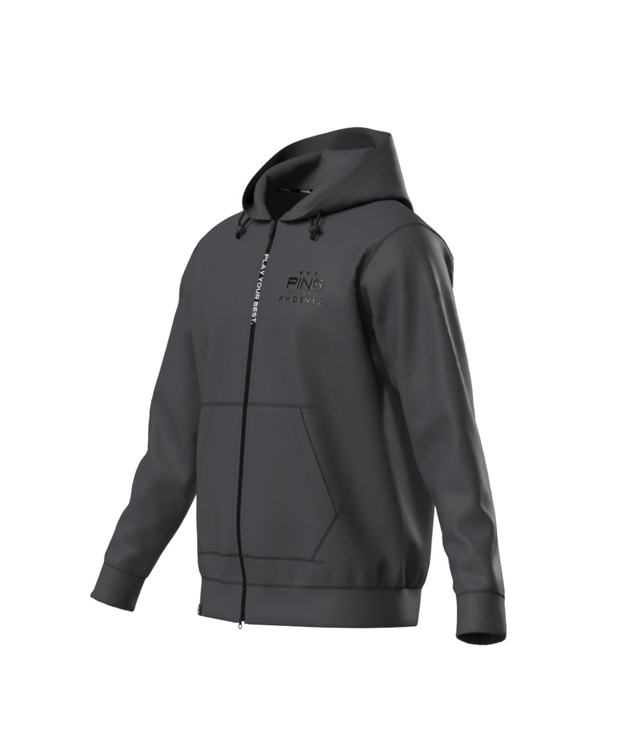 【PING APPAREL】ダンボールニットフルジップスウェットフーディ ＜PERFORMANCE＞ (MENS)