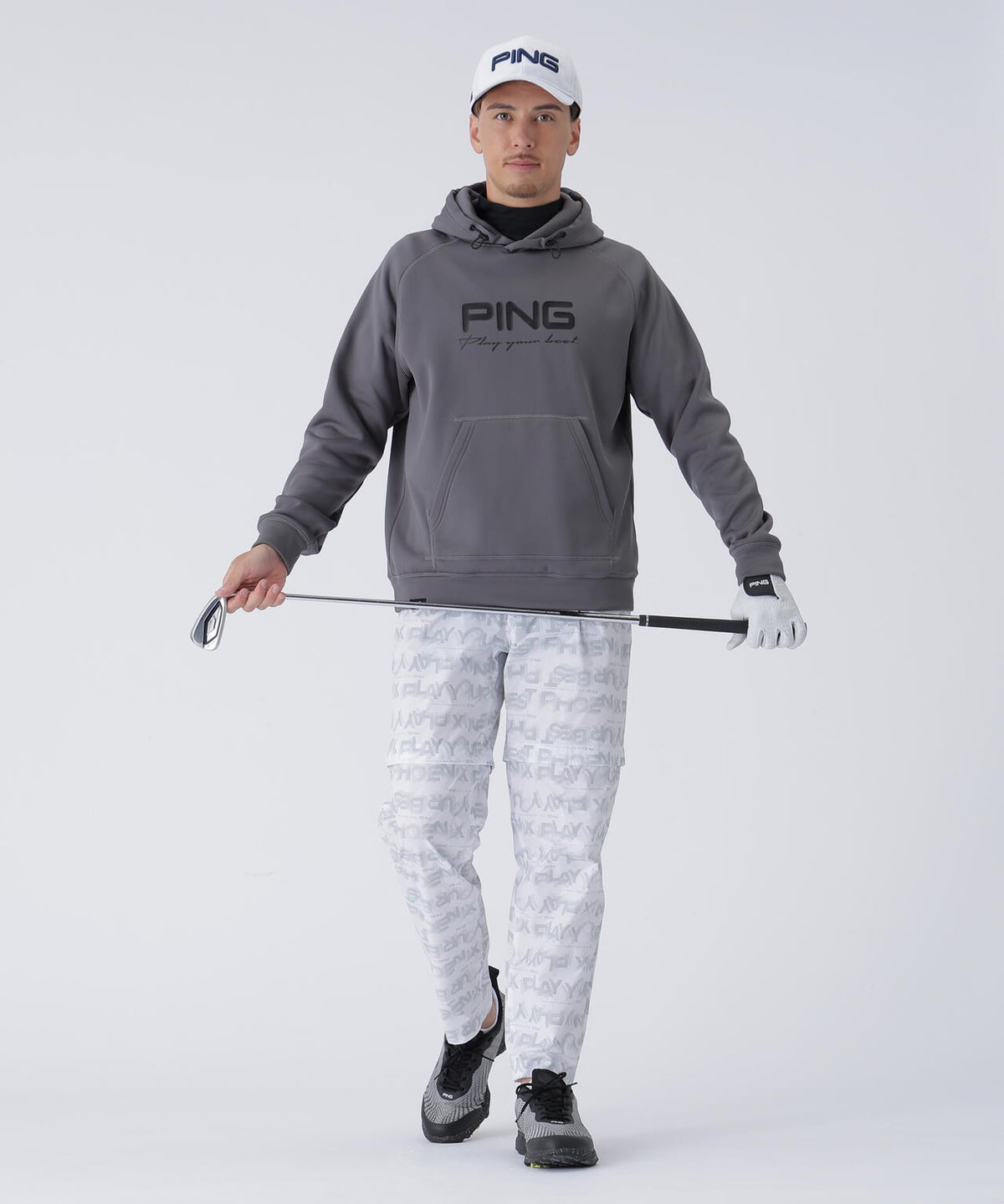 【PING APPAREL】全方向ストレッチカルイシフーディ ＜PERFORMANCE＞ (MENS)