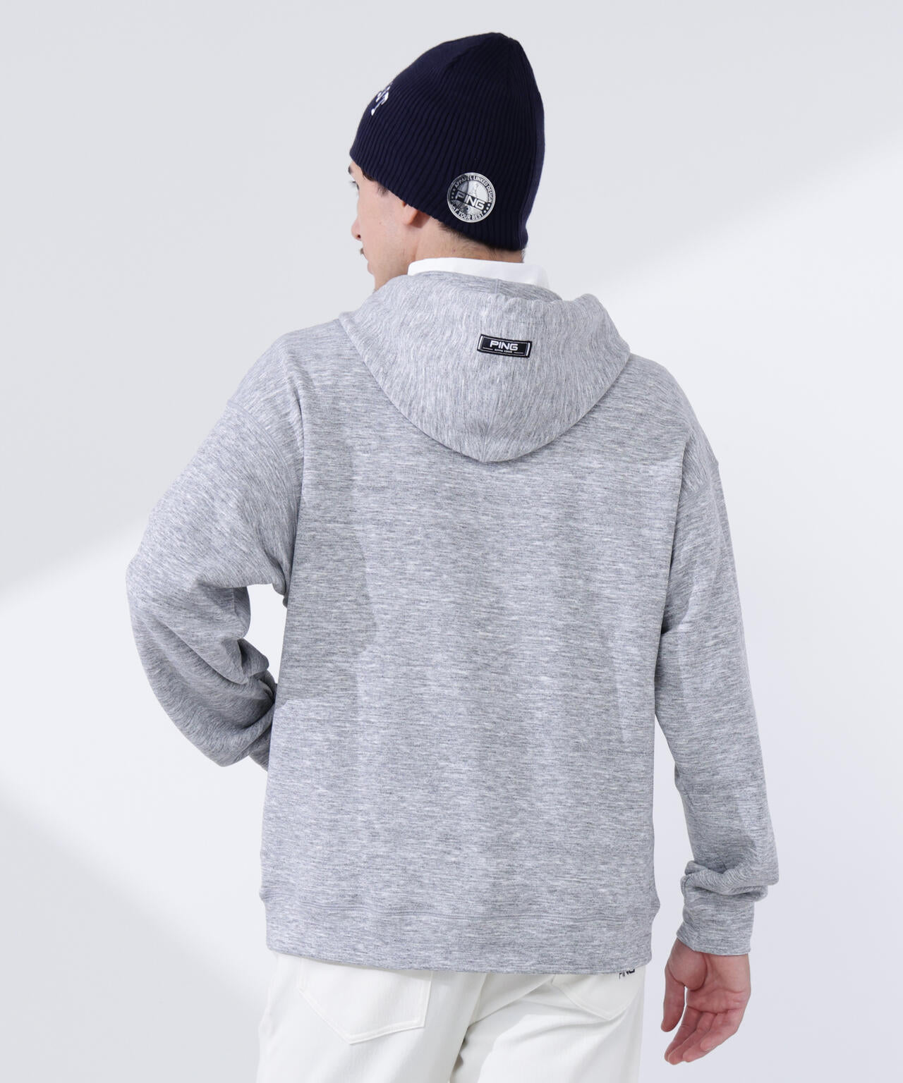 【PING APPAREL】ドライミックス ベアインレイ スウェットフーディ ＜NATIVE＞ (MENS)