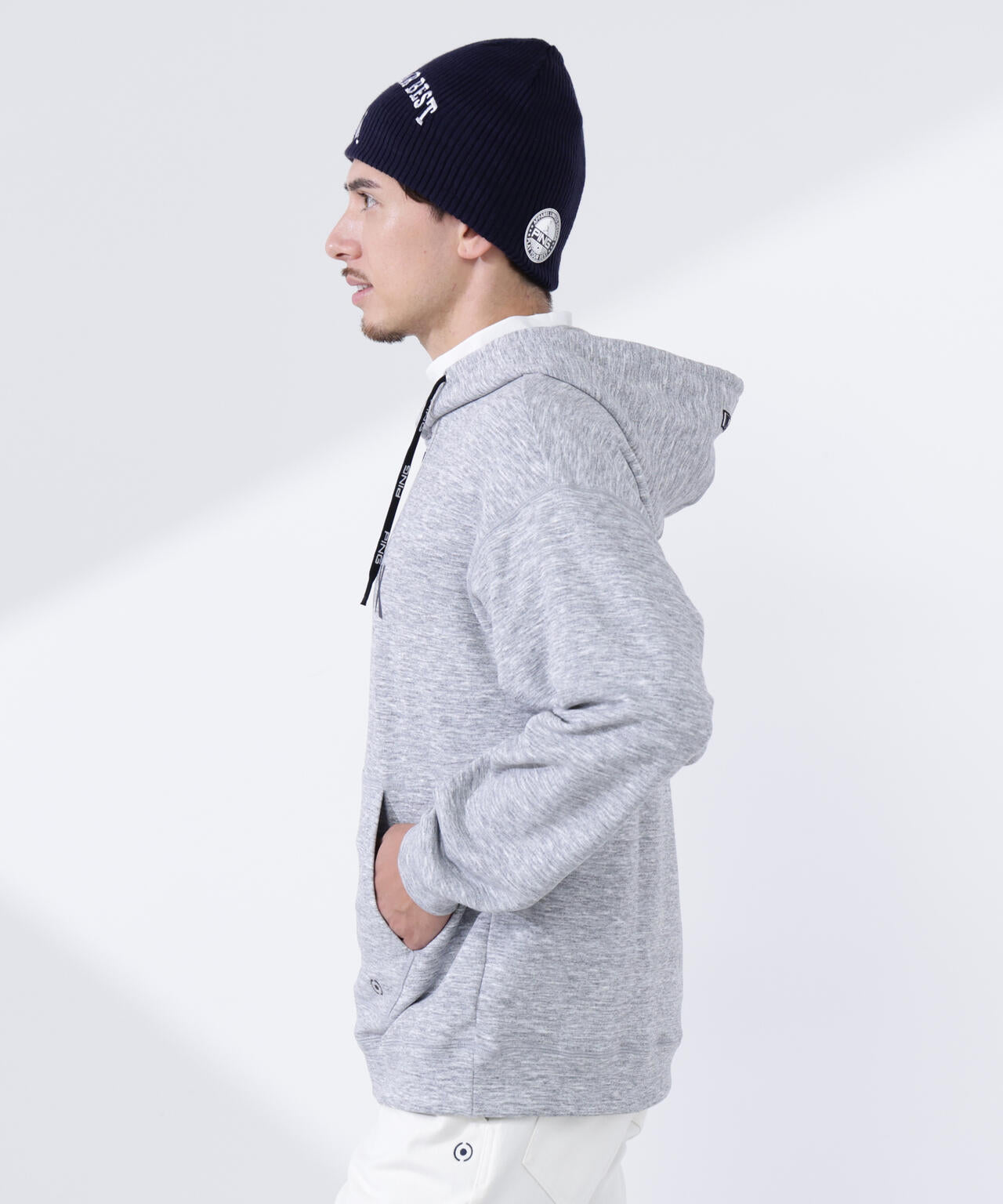 【PING APPAREL】ドライミックス ベアインレイ スウェットフーディ ＜NATIVE＞ (MENS)