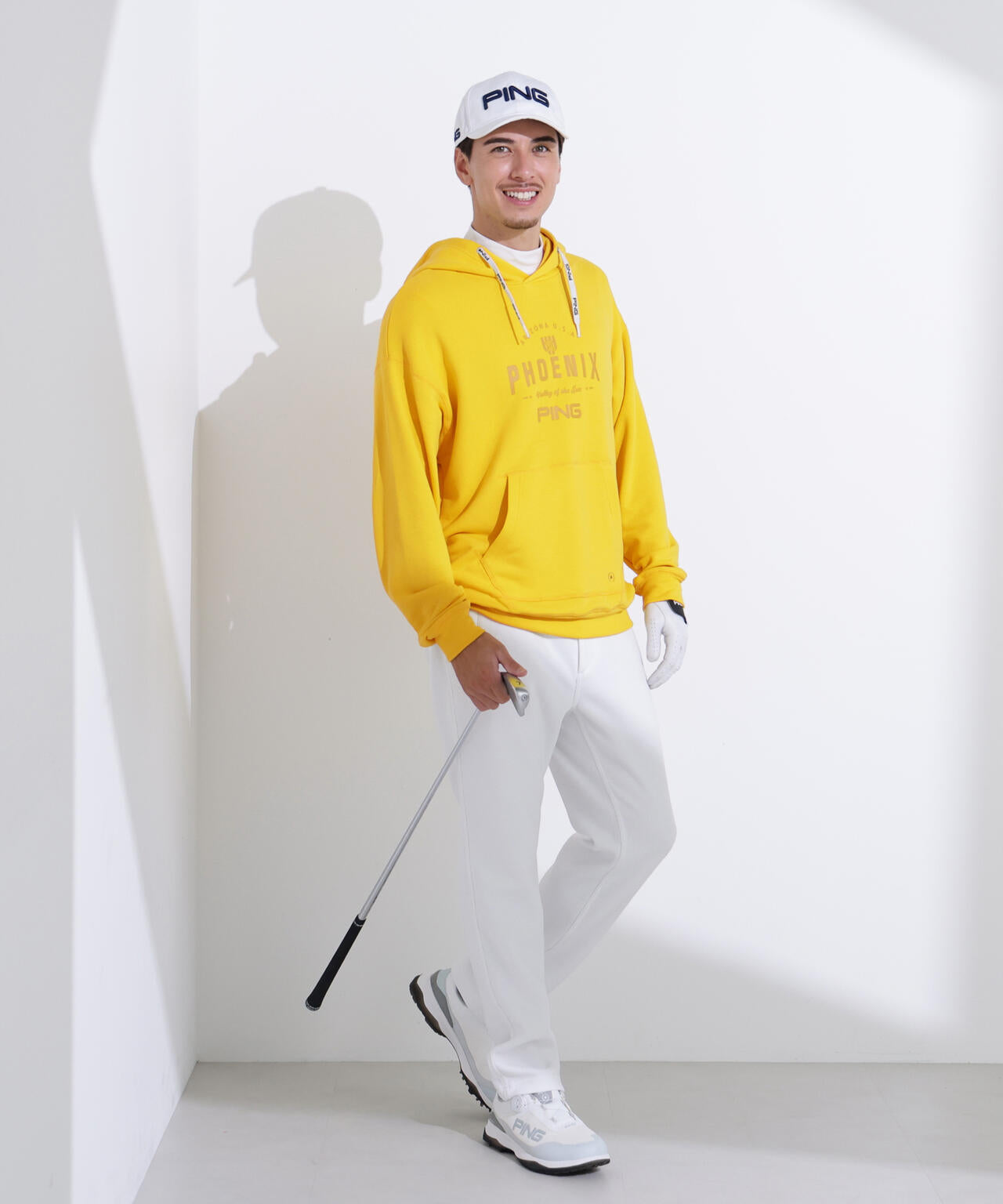 【PING APPAREL】ドライミックス ベアインレイ スウェットフーディ ＜NATIVE＞ (MENS)