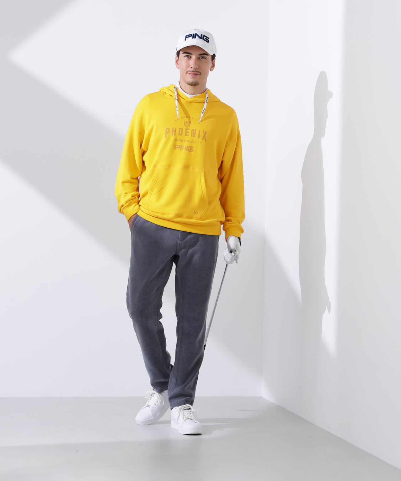 【PING APPAREL】ドライミックス ベアインレイ スウェットフーディ ＜NATIVE＞ (MENS)