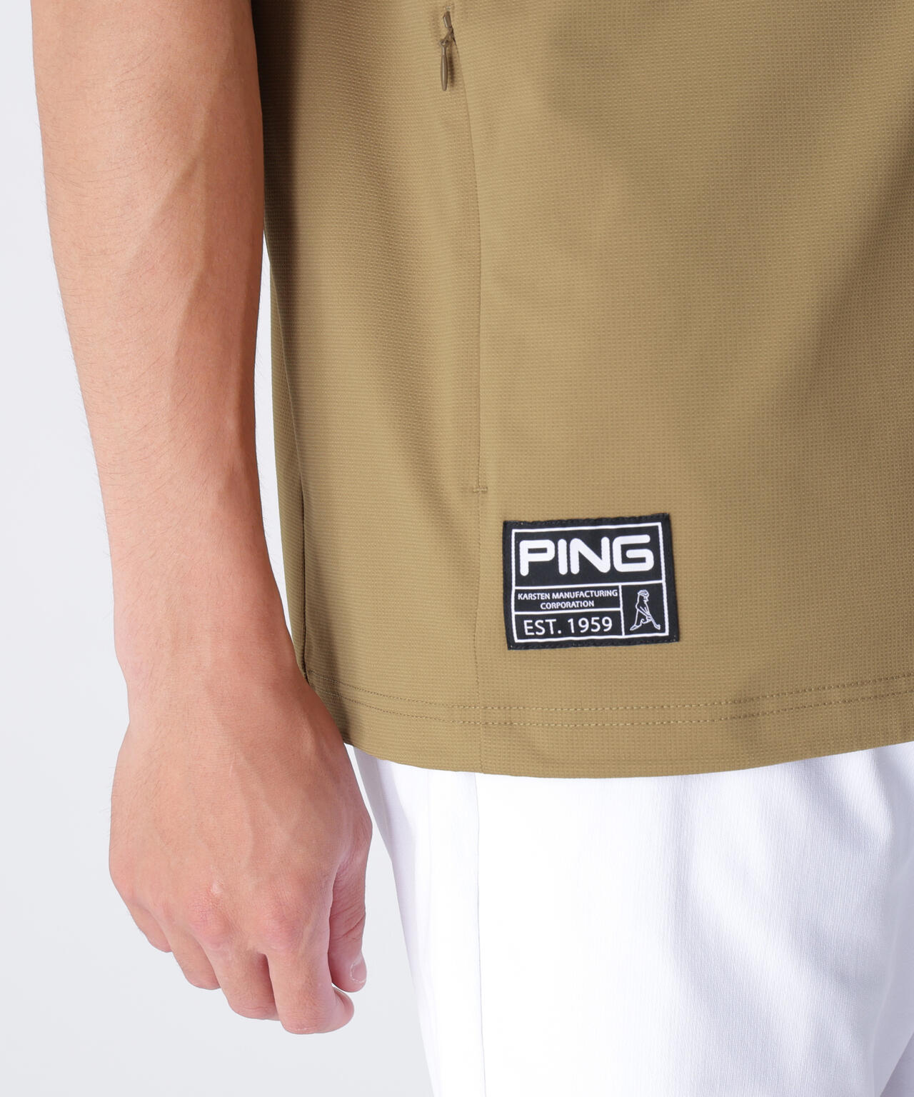 新品！PING APPARELクールマックスエコメイド ドビーブルゾン GOLD ジップニットブルゾン(トップス)｜EPOCA(エポカ)のファッション通販