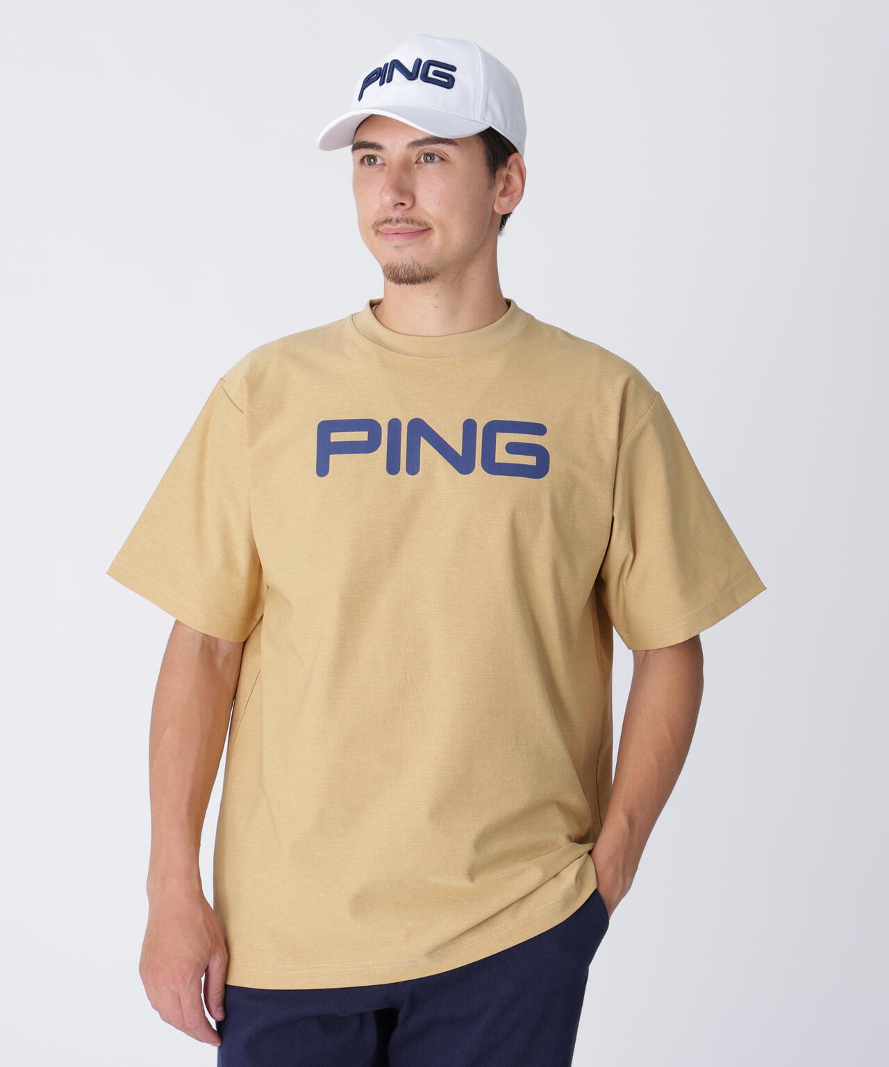 【PING APPAREL】ONE OCEAN天竺半袖Tシャツ ＜NATIVE＞ (UNISEX)