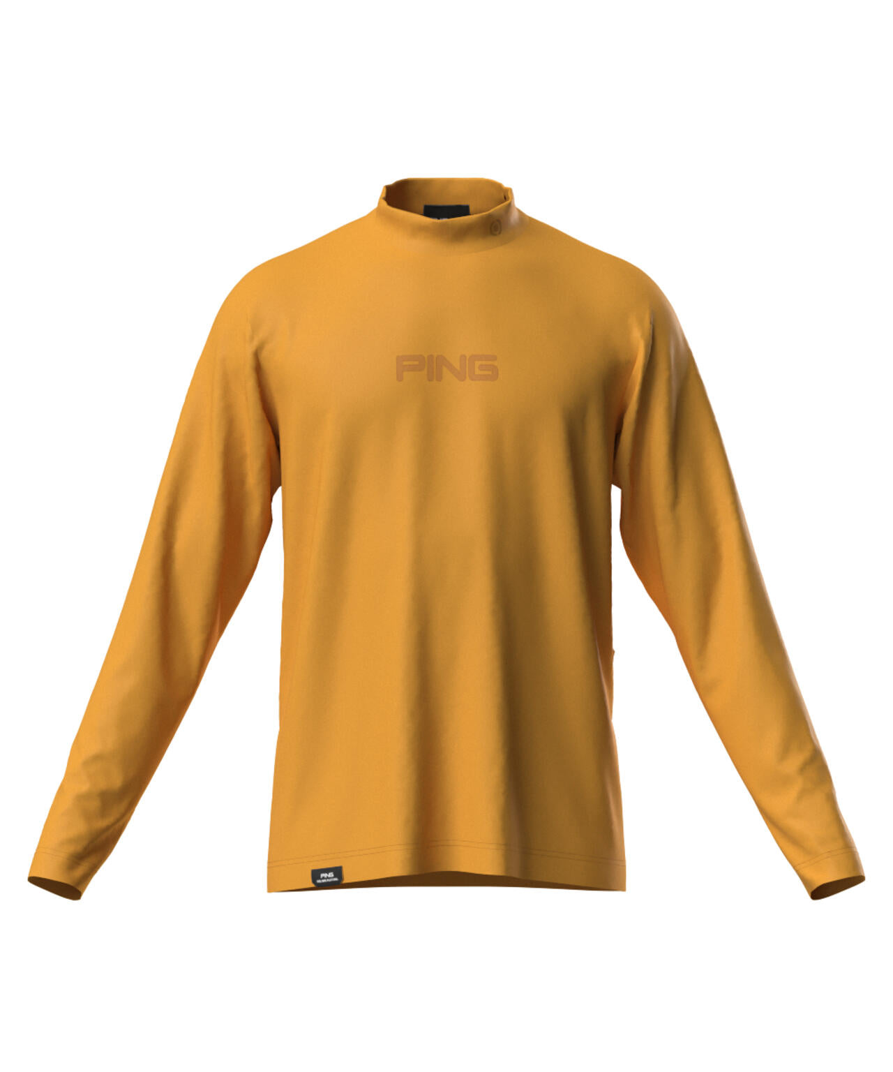 PING APPAREL】トリコット長袖ハイネックカットソー ＜PERFORMANCE