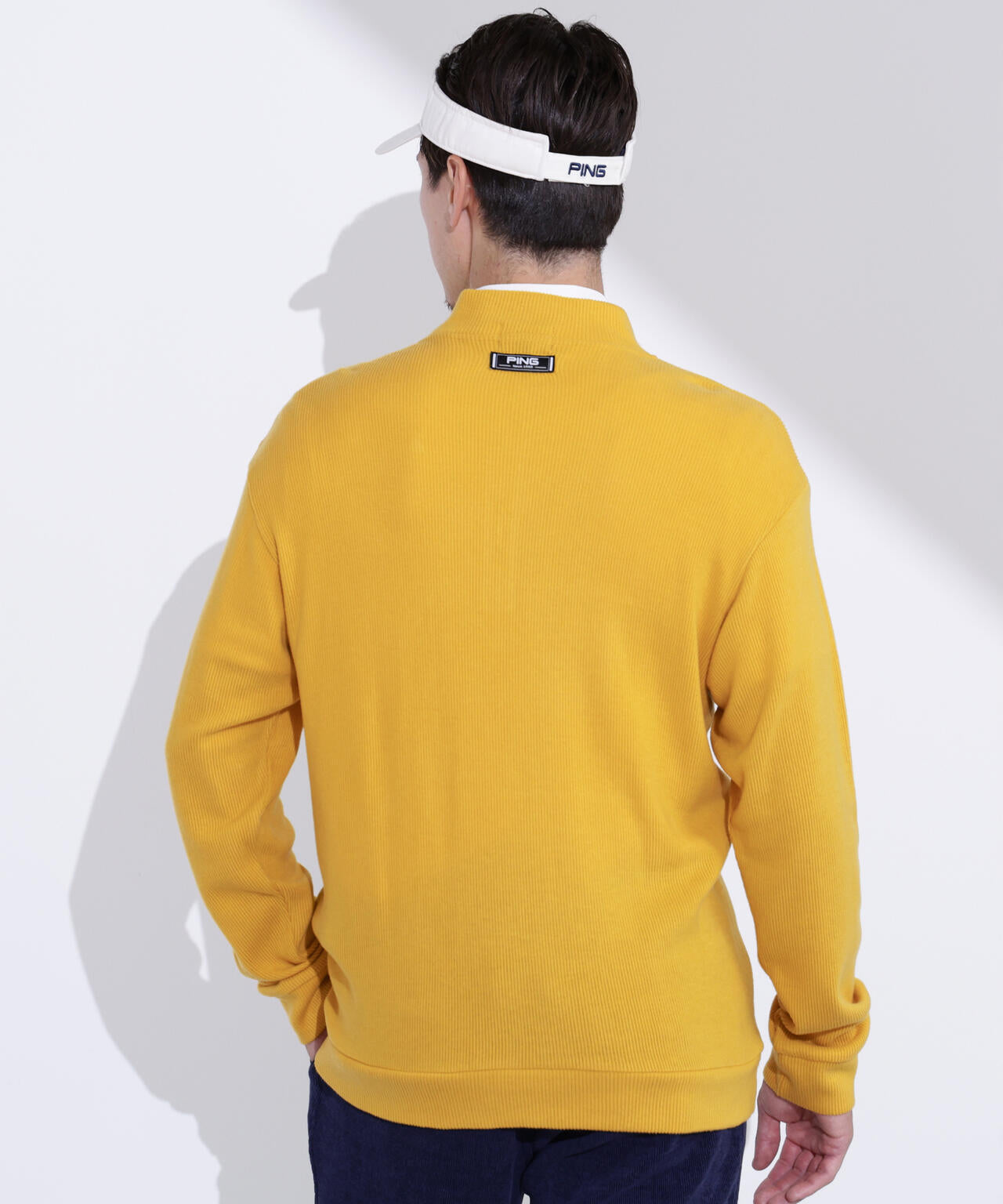 PING APPAREL】針抜きハーフジップカットソー ＜NATIVE＞ (MENS