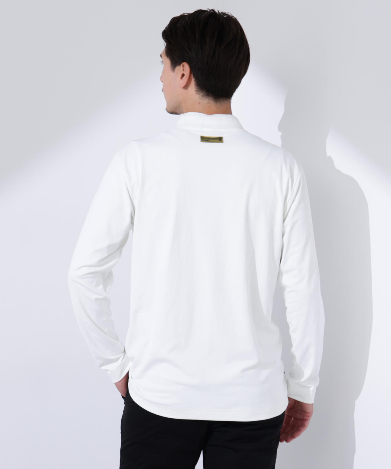 【PING APPAREL】トリコット長袖ハイネックカットソー ＜GOLD＞ (MENS)