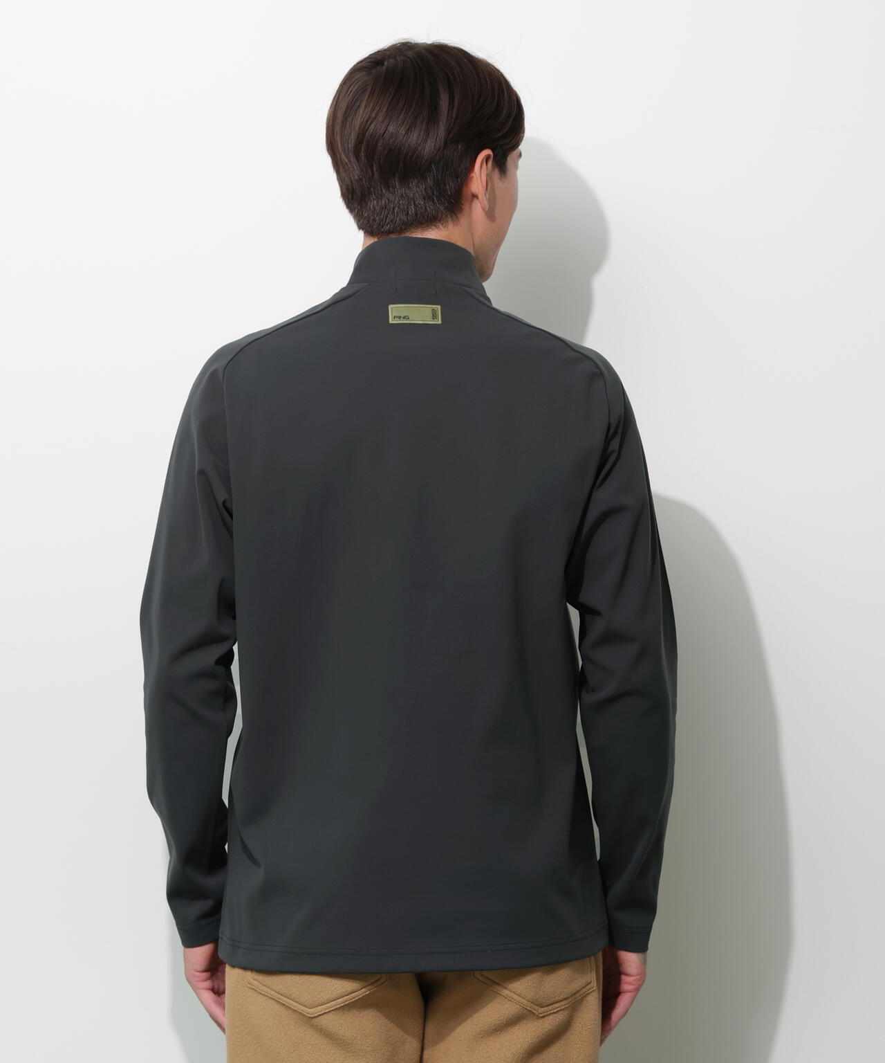 【PING APPAREL】サーモソーラ―長袖ハイネックカットソー ＜GOLD＞ (MENS)