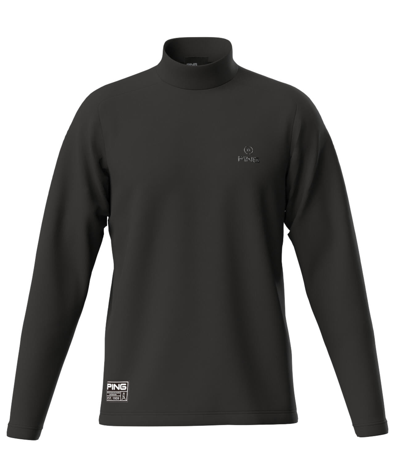 【PING APPAREL】サーモソーラ―長袖ハイネックカットソー ＜GOLD＞ (MENS)