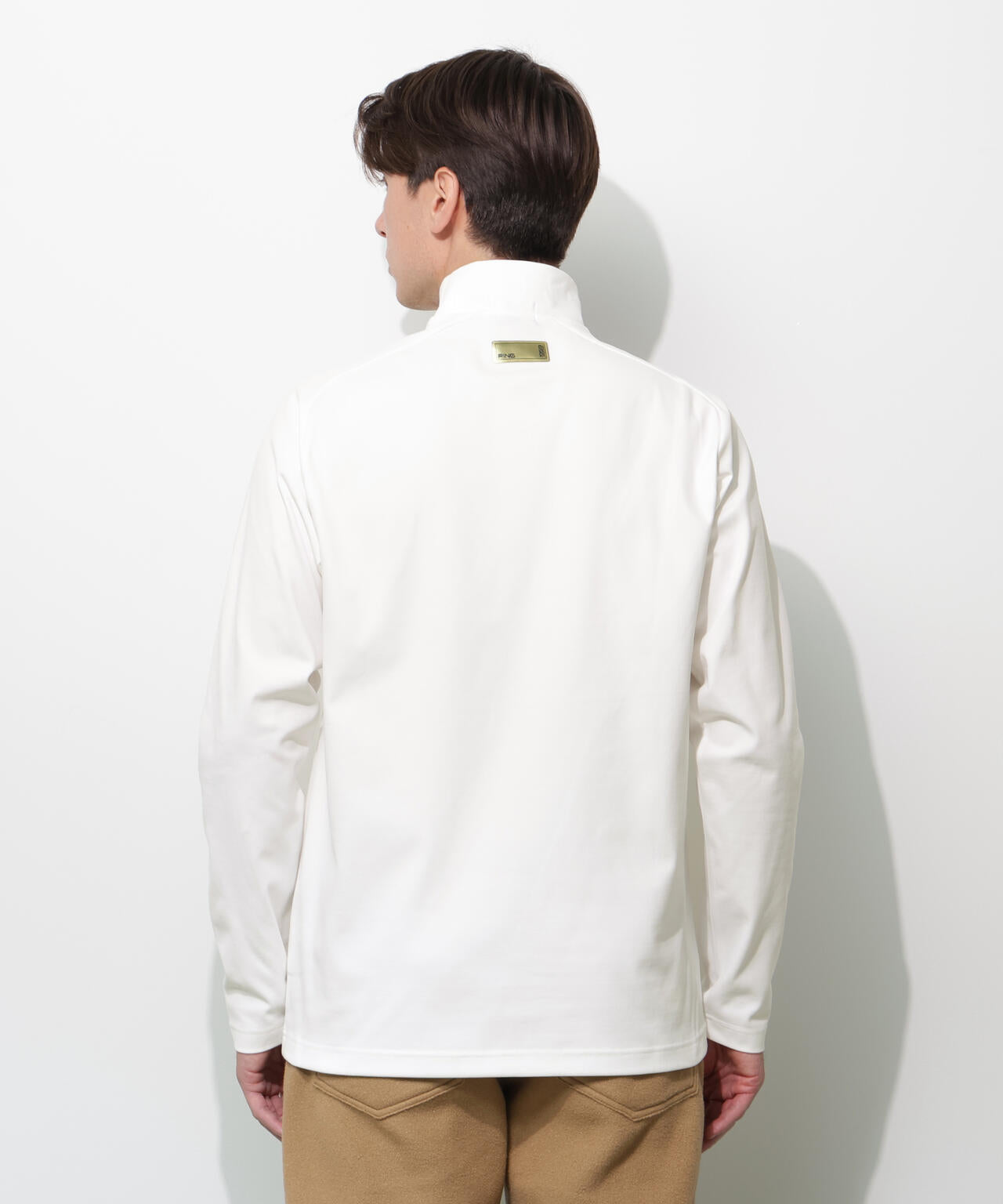 【PING APPAREL】サーモソーラ―長袖ハイネックカットソー ＜GOLD＞ (MENS)