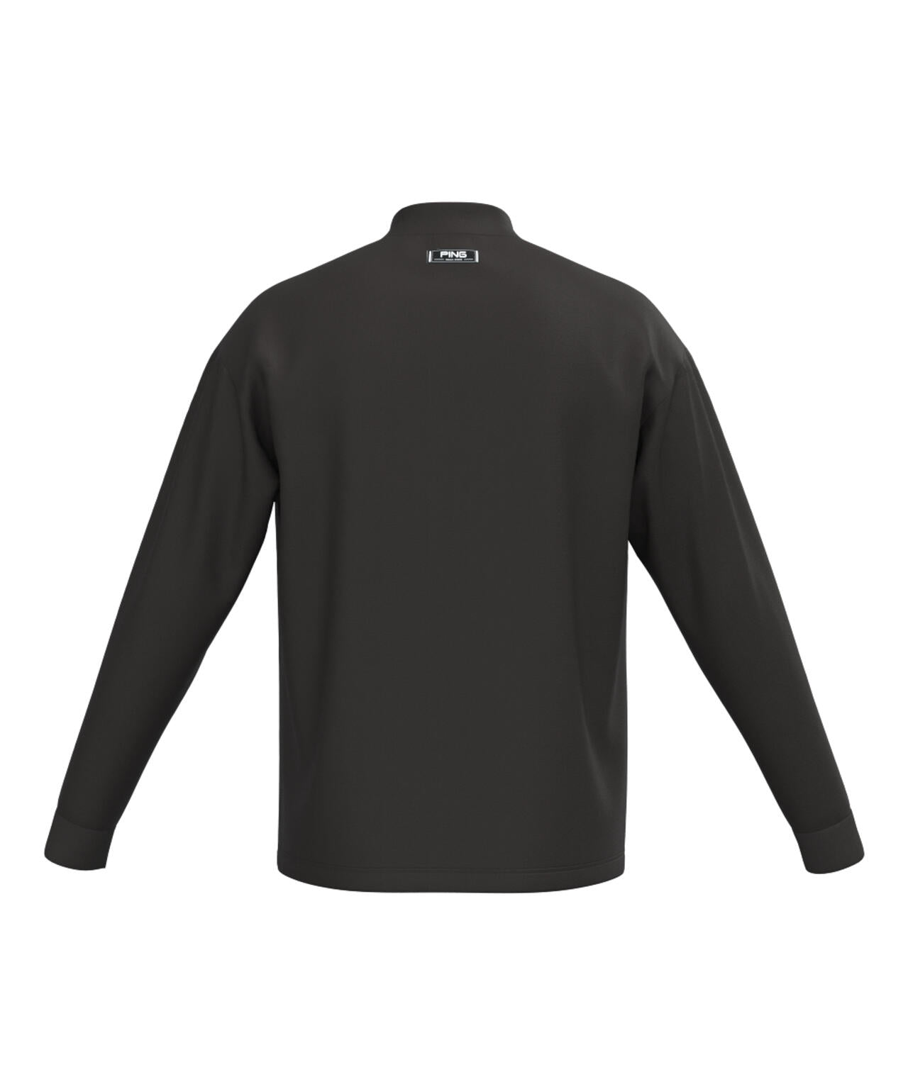 【PING APPAREL】TC天竺ル―ズシルエット長袖ハイネックシャツ ＜NATIVE＞ (MENS)