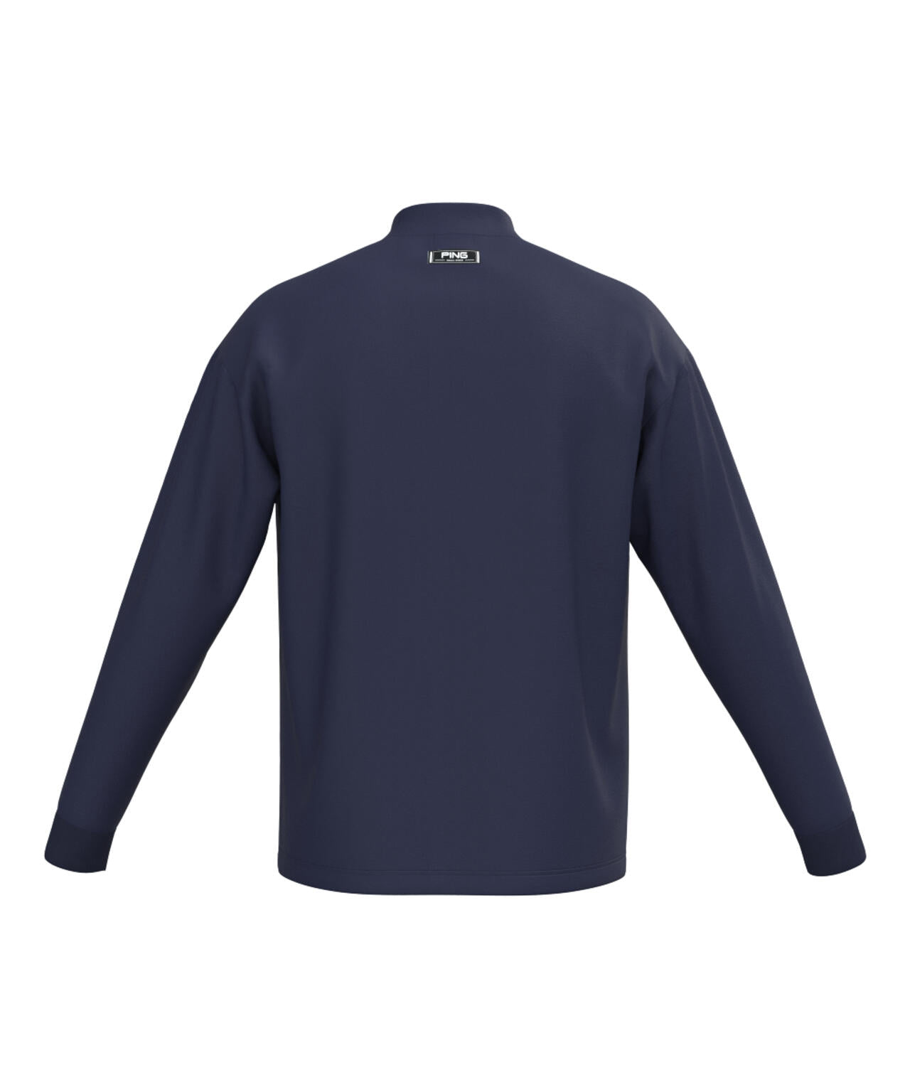 【PING APPAREL】TC天竺ル―ズシルエット長袖ハイネックシャツ ＜NATIVE＞ (MENS)